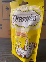 Dreamies лакомые подушечки для котят и кошек-4