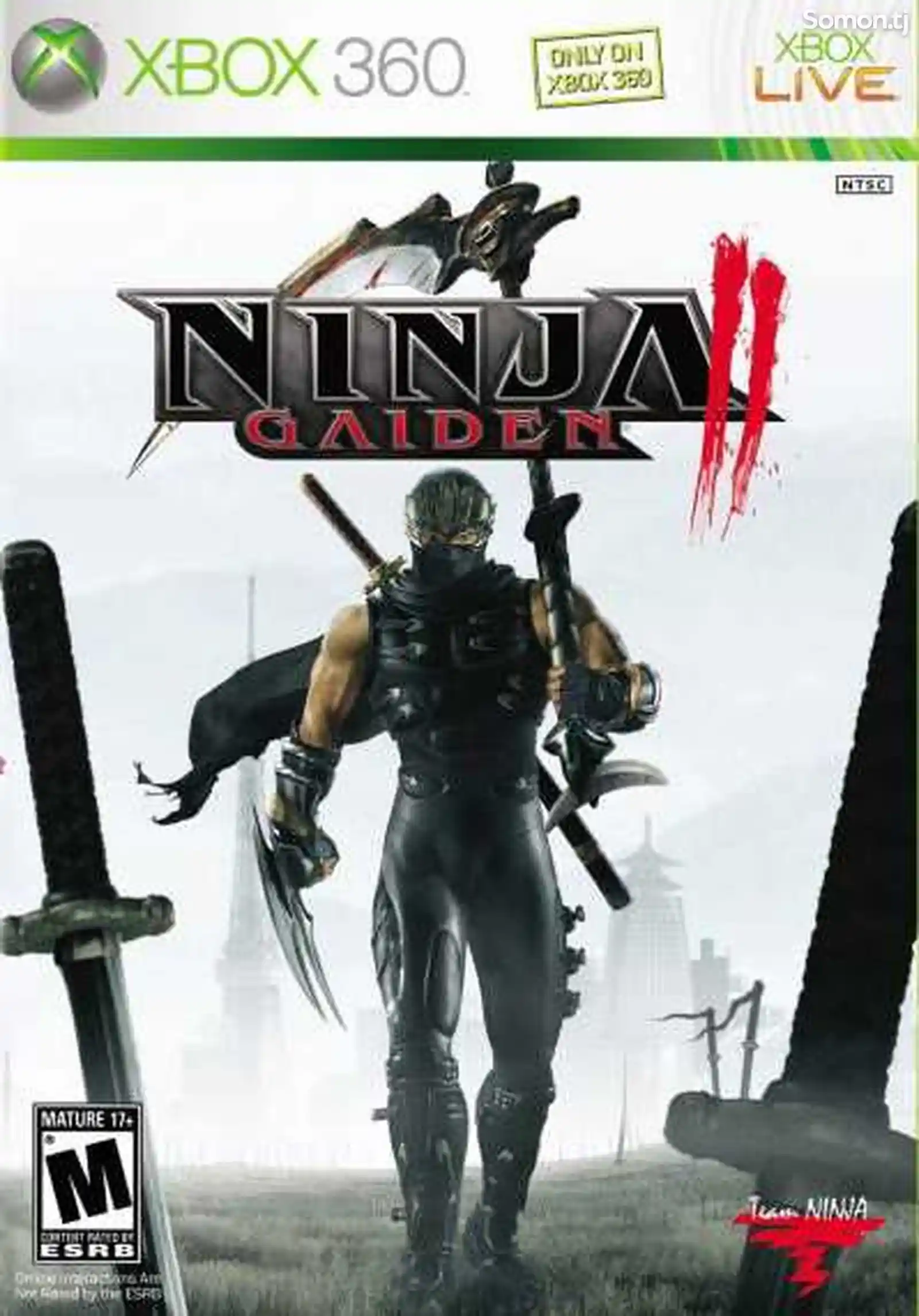 Игра Ninja gaiden 2 для прошитых Xbox 360