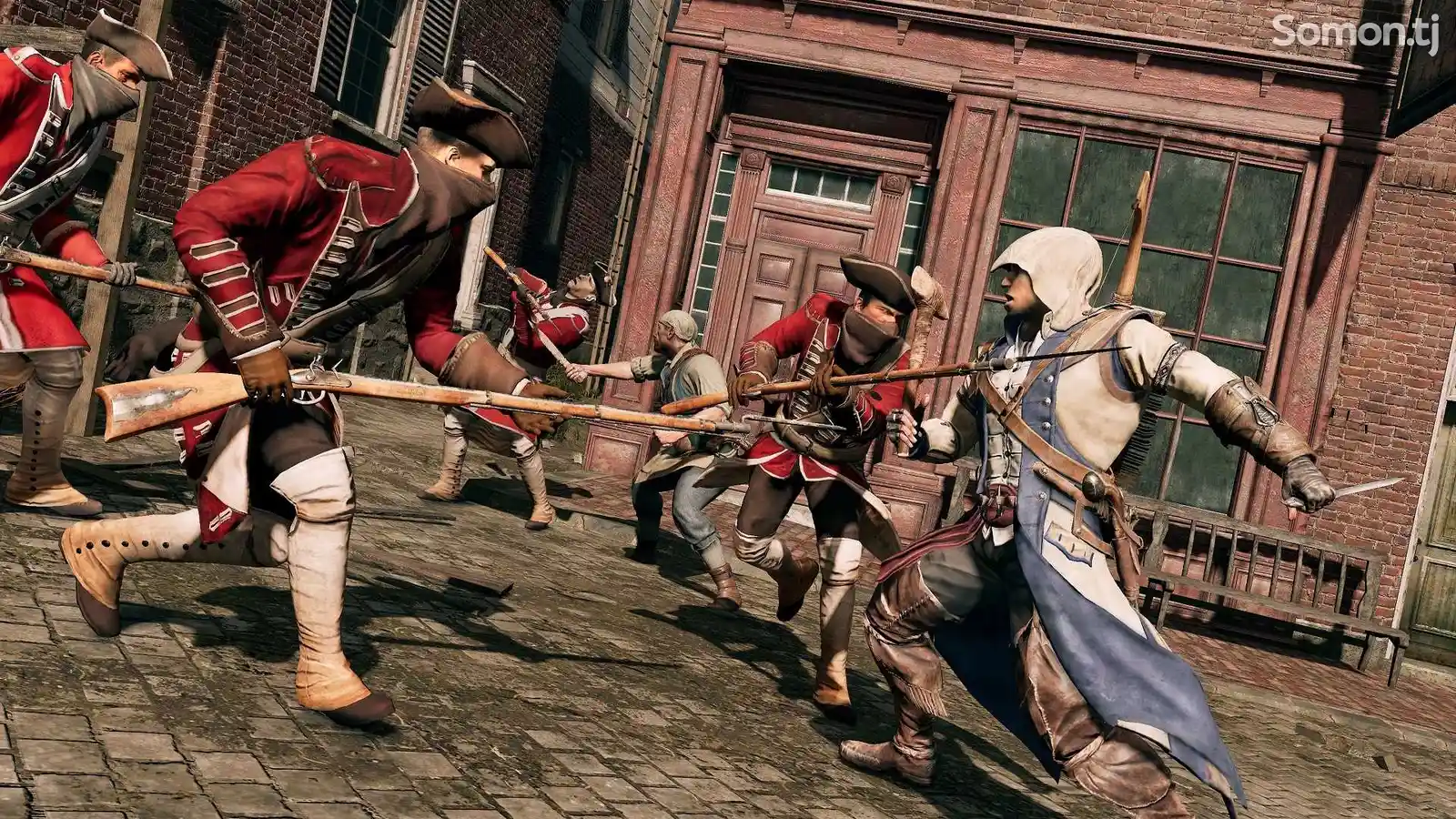 Игра Assasssins Creed 3 remastered для PS-4 / 5.05 / 6.72 / 7.02 / 7.55 / 9.00 /-6