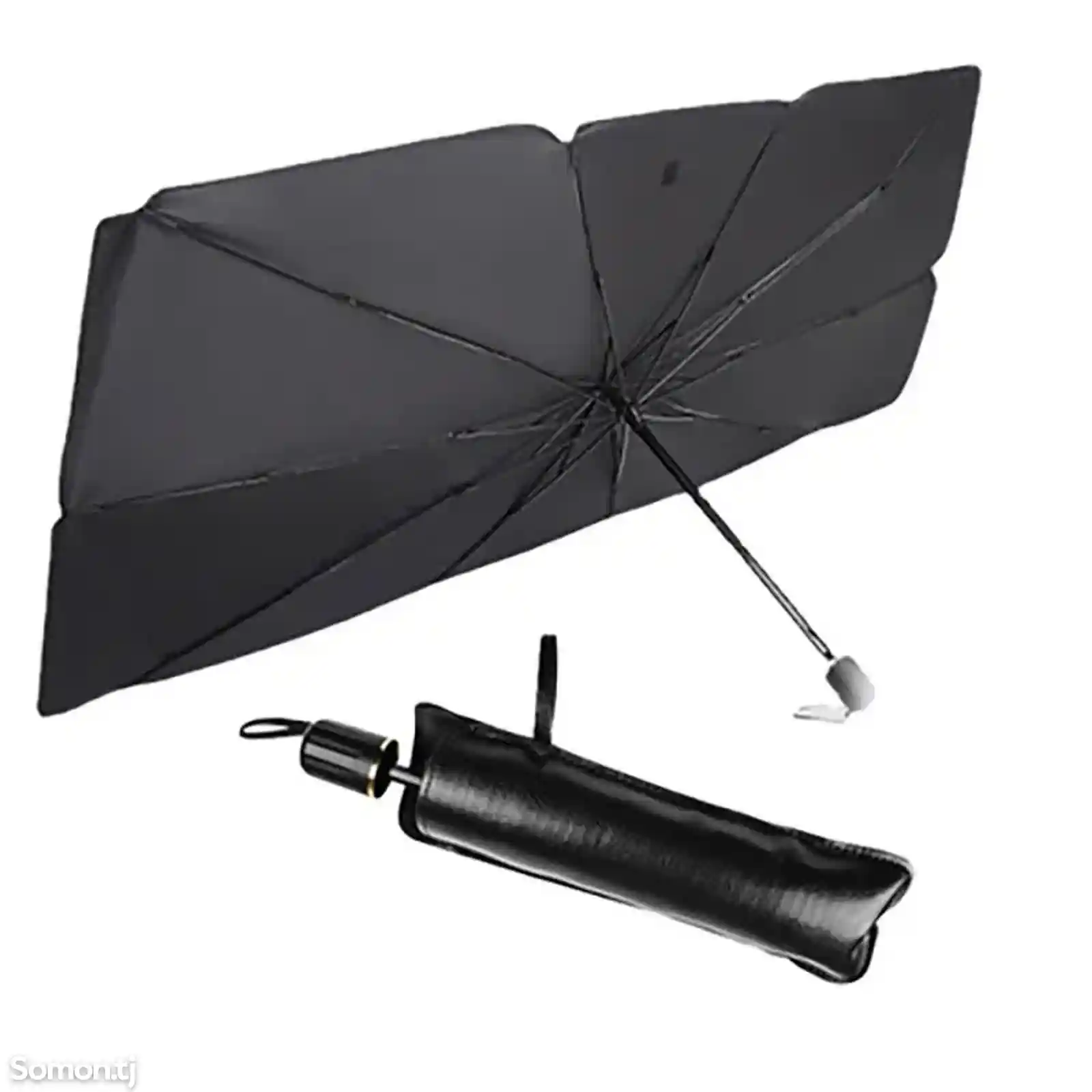 Автомобильный солнцезащитный зонтик на лобовое стекло-3