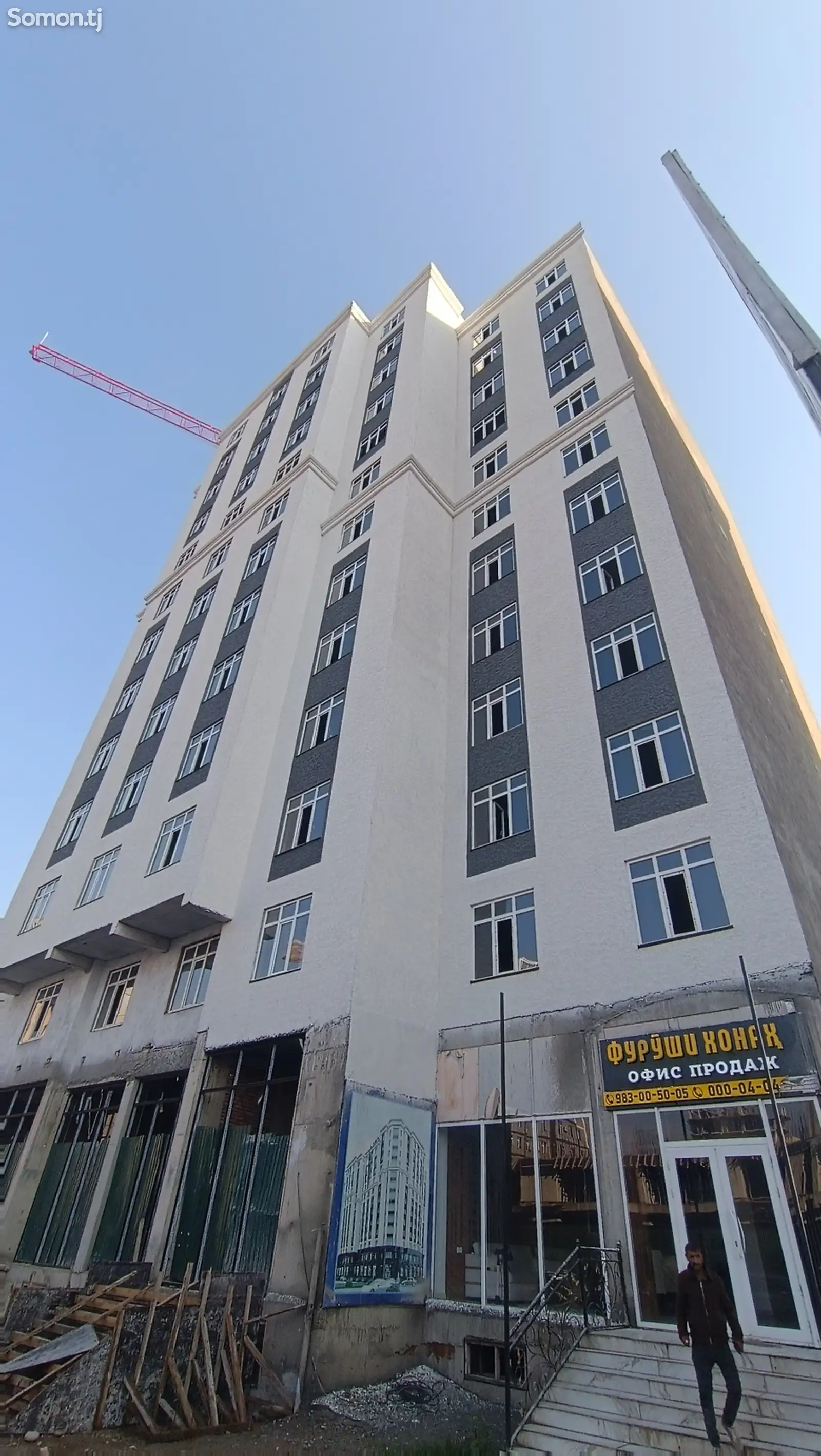 2-комн. квартира, 8 этаж, 72 м², пеши почта-1