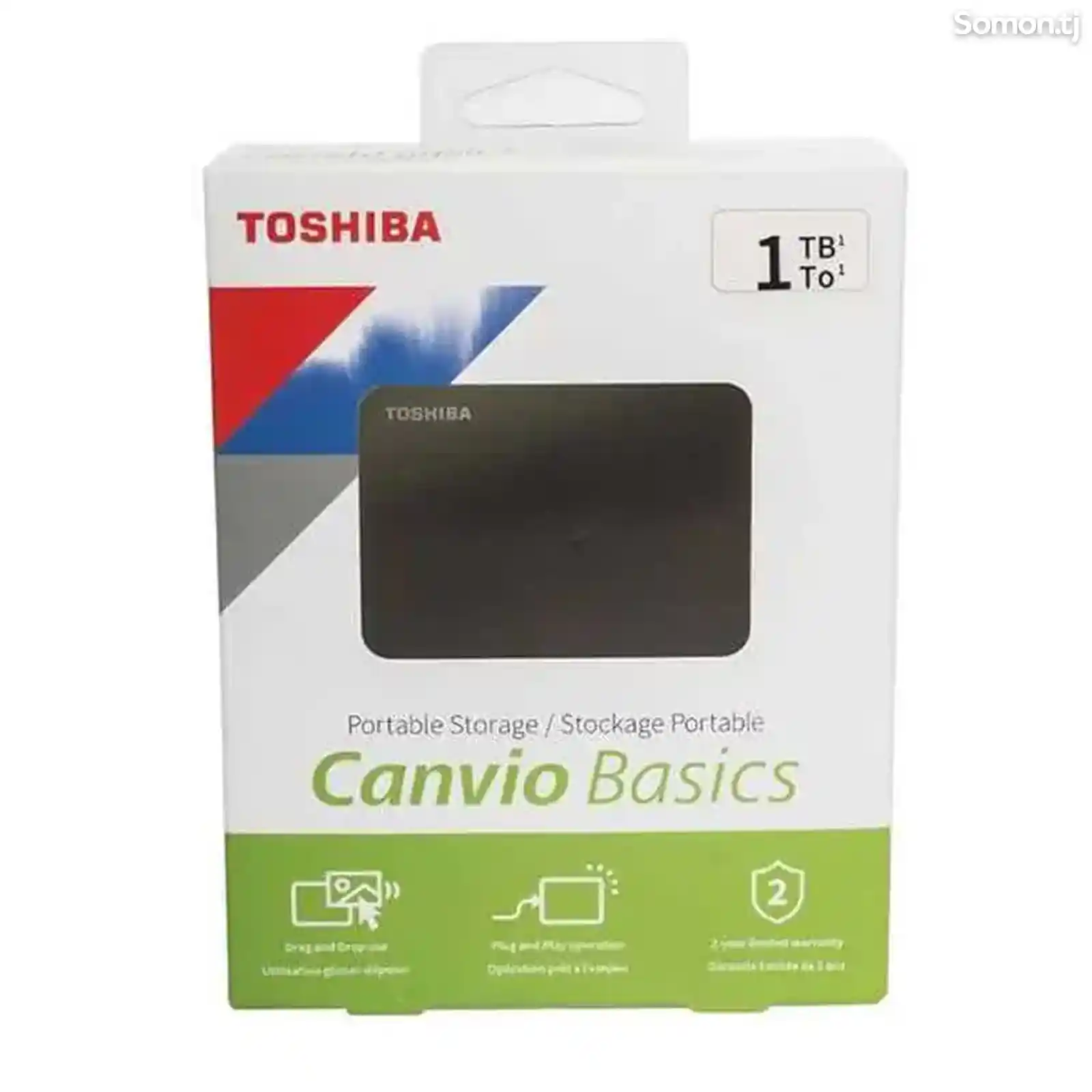 Внешний жесткий диск Toshiba 1Tb USB 3.2