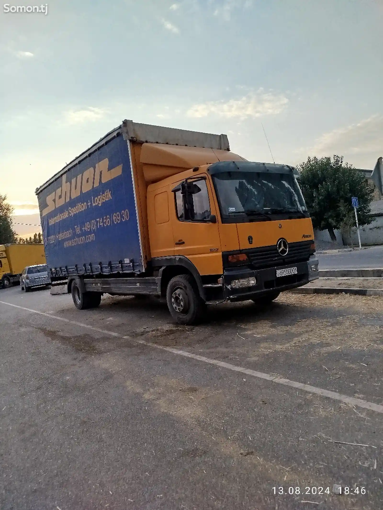 Бортовой грузовик Mercedes-Benz Atego 1228, 2000-5