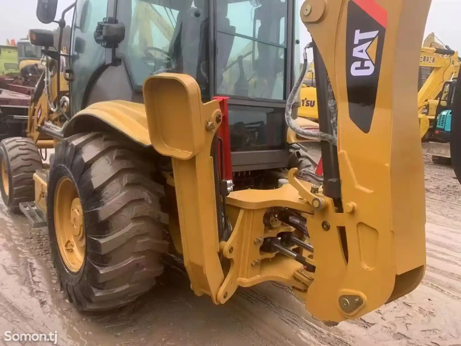 Экскаватор погрузчик CAT 420 F на заказ-2