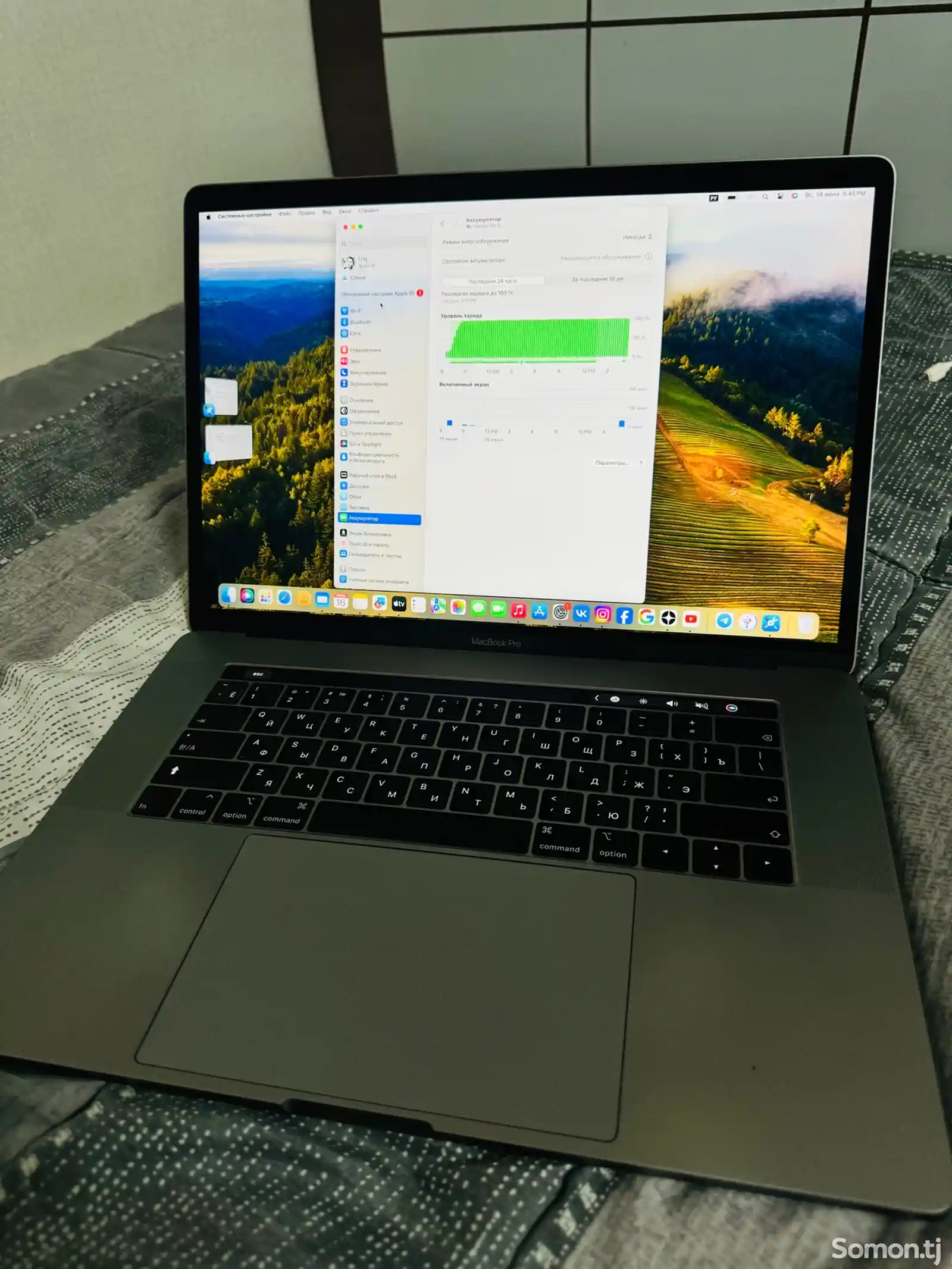 Ноутбук Mac book pro 15 inch 2019-2