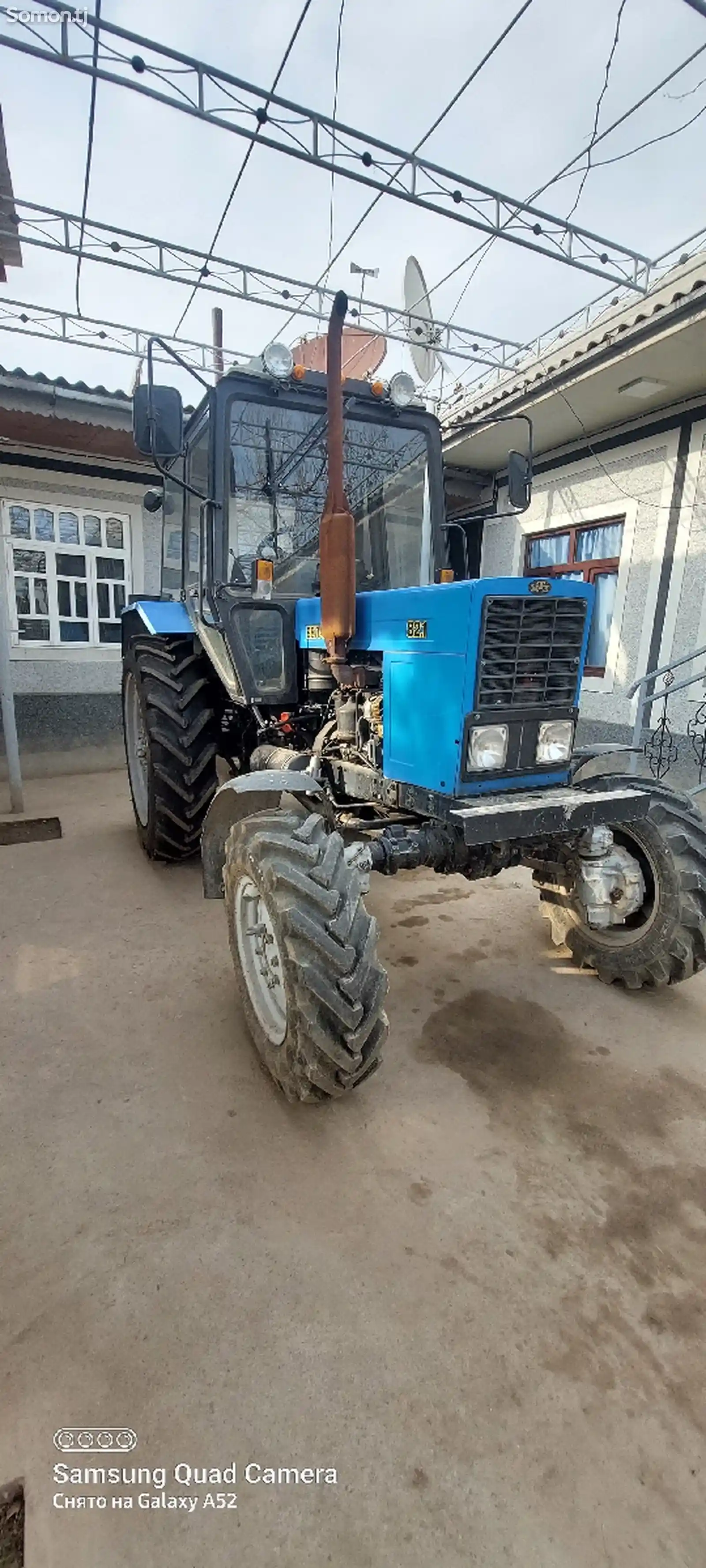 Трактор с прицепом-5