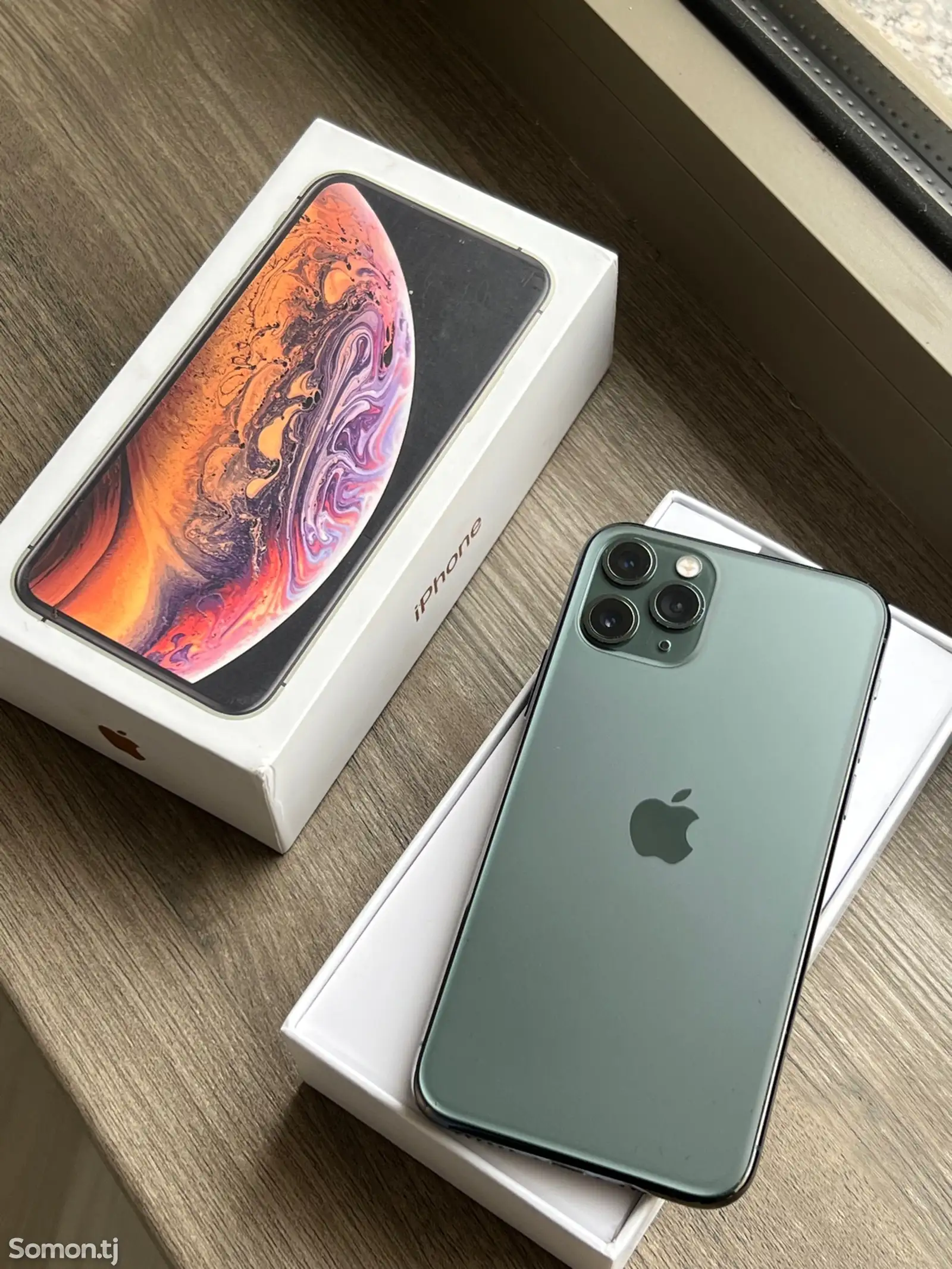 Apple iPhone 11 Pro, 64 gb, Midnight Green-1