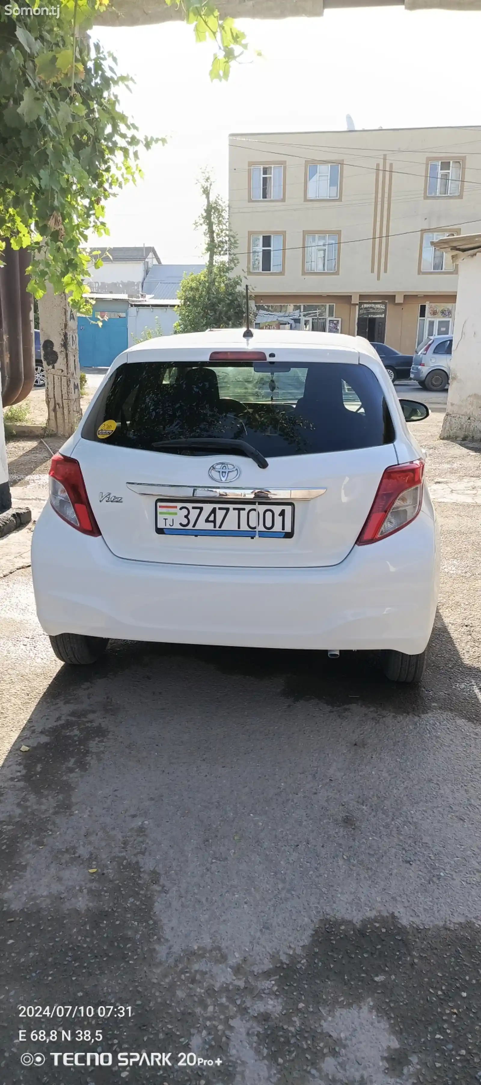 Toyota Vitz, 2012-3