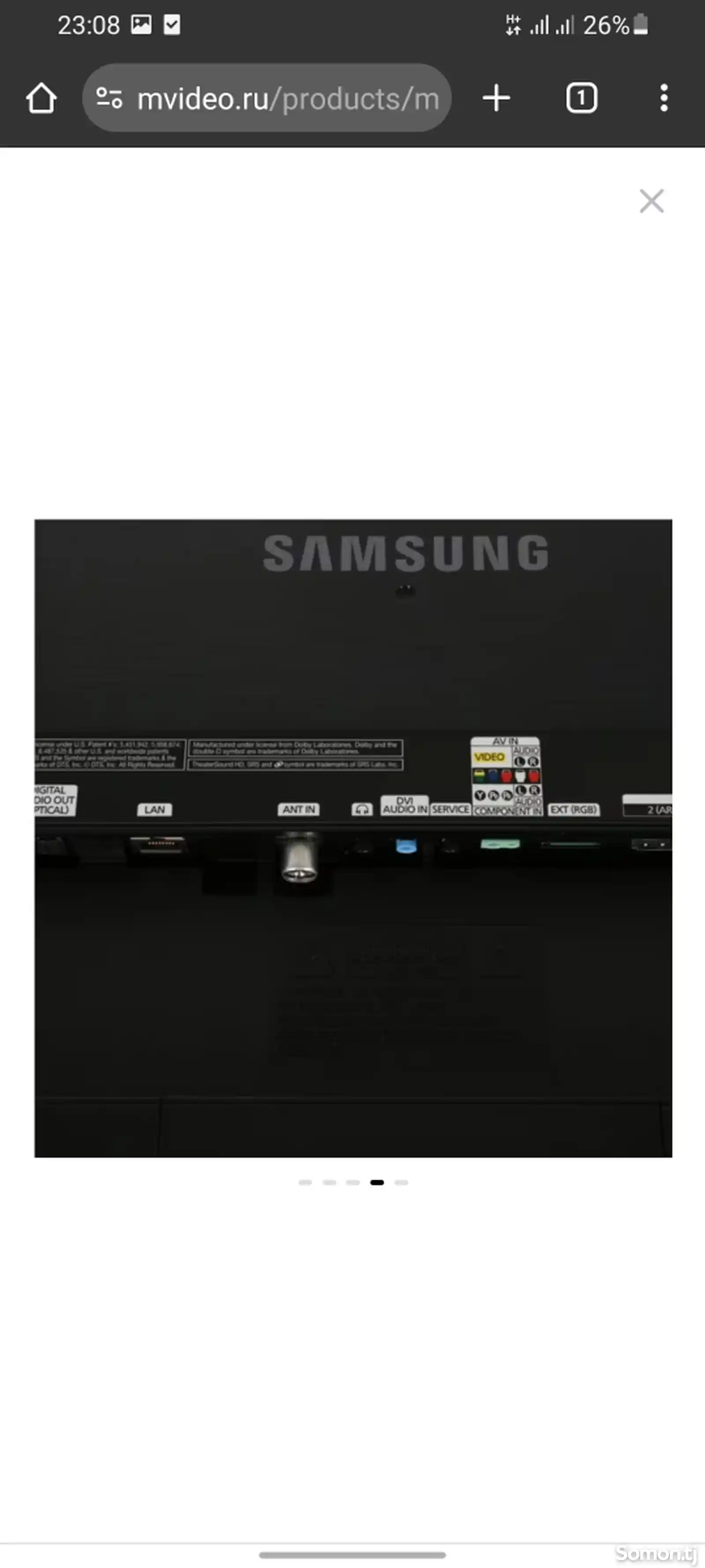 Телевизор 3D Samsung t27 A750-8