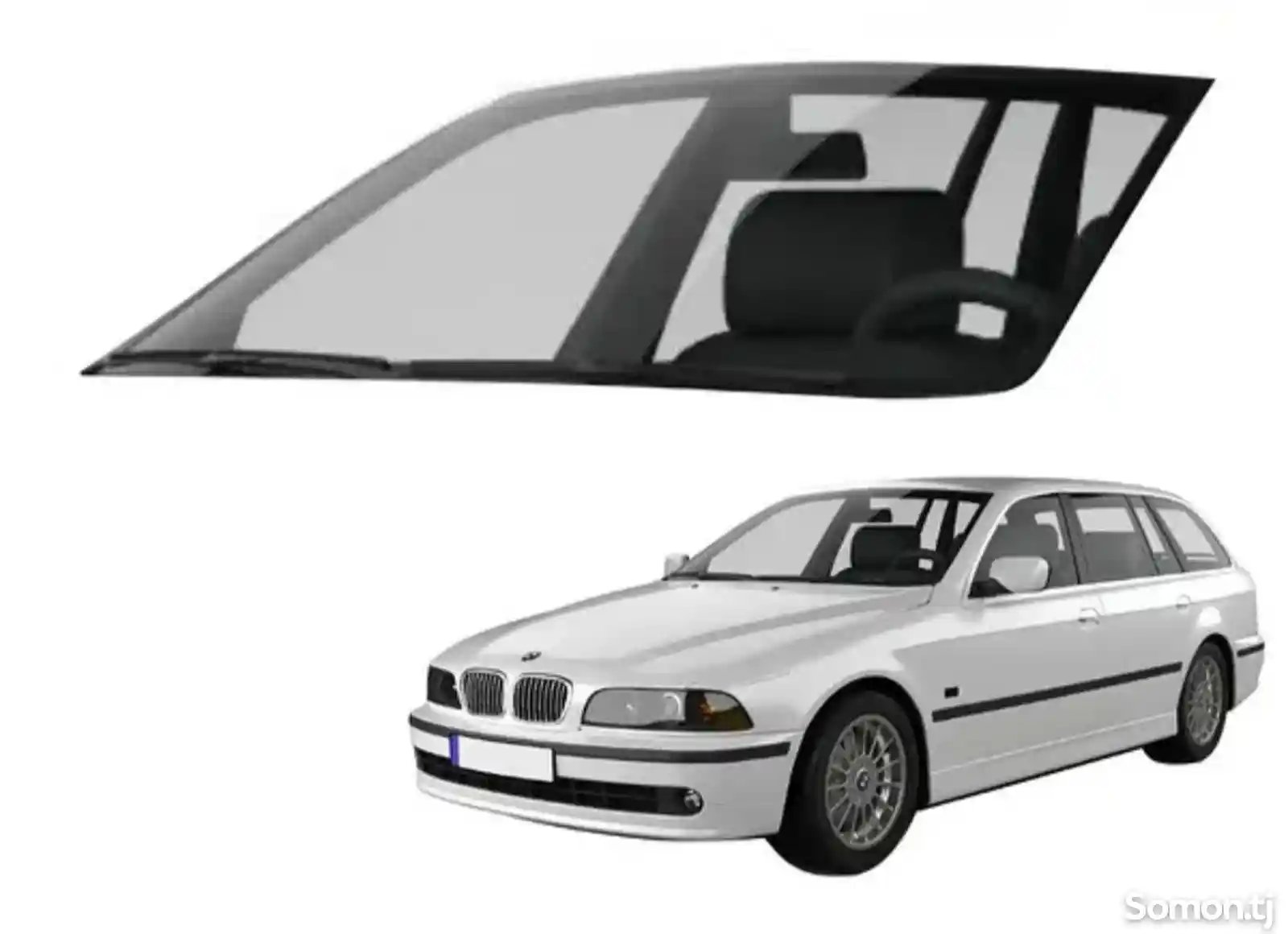 Лобовое стекло BMW 5 E39 1997