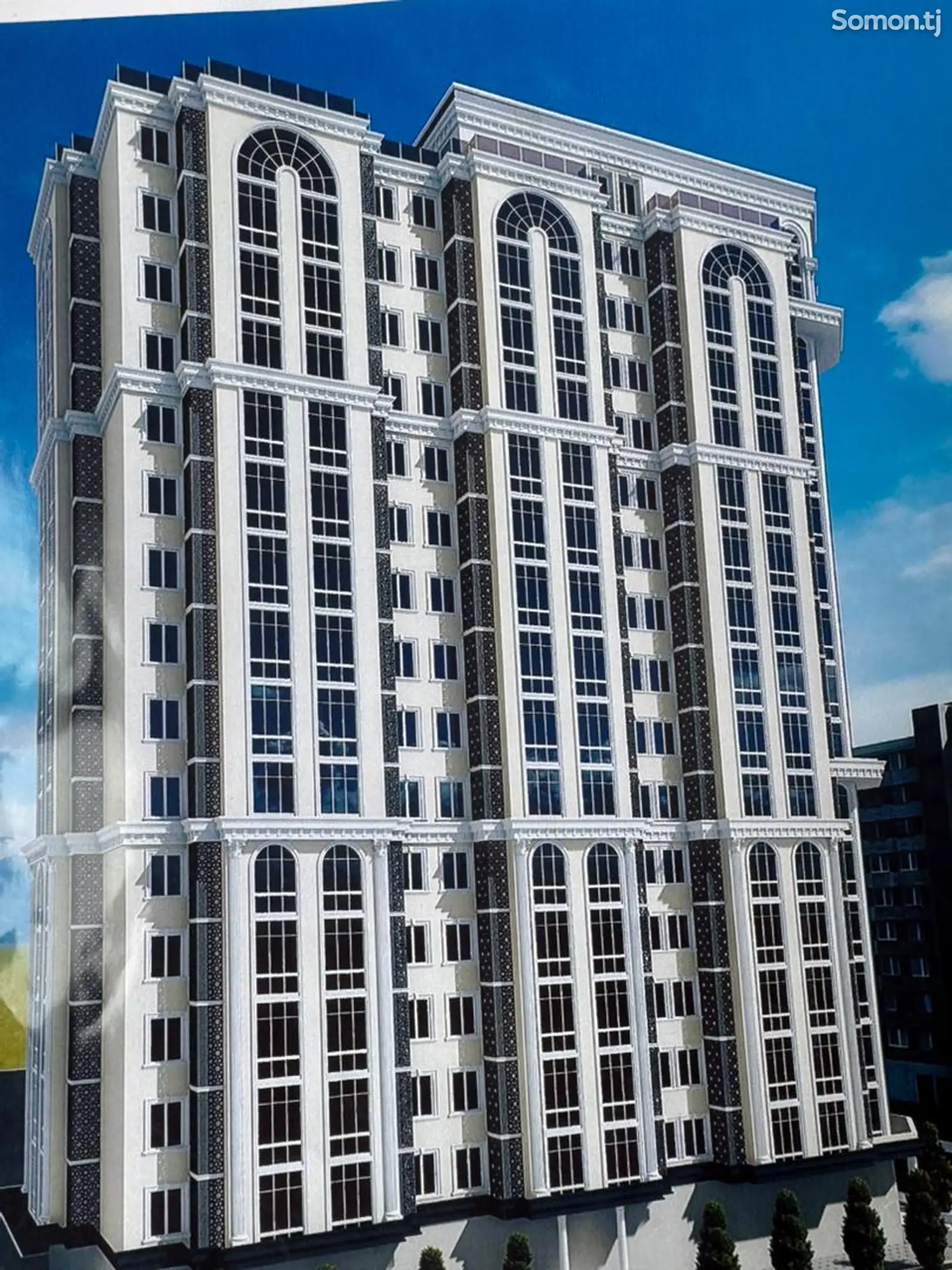 2-комн. квартира, 14 этаж, 48 м², Евар-1