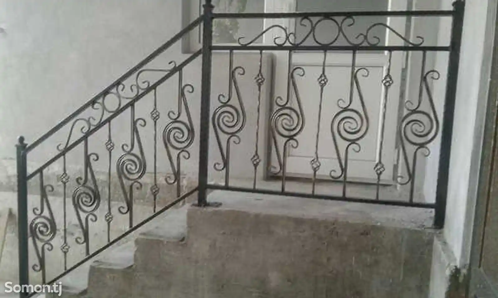 Кованные решетки для лестниц-3
