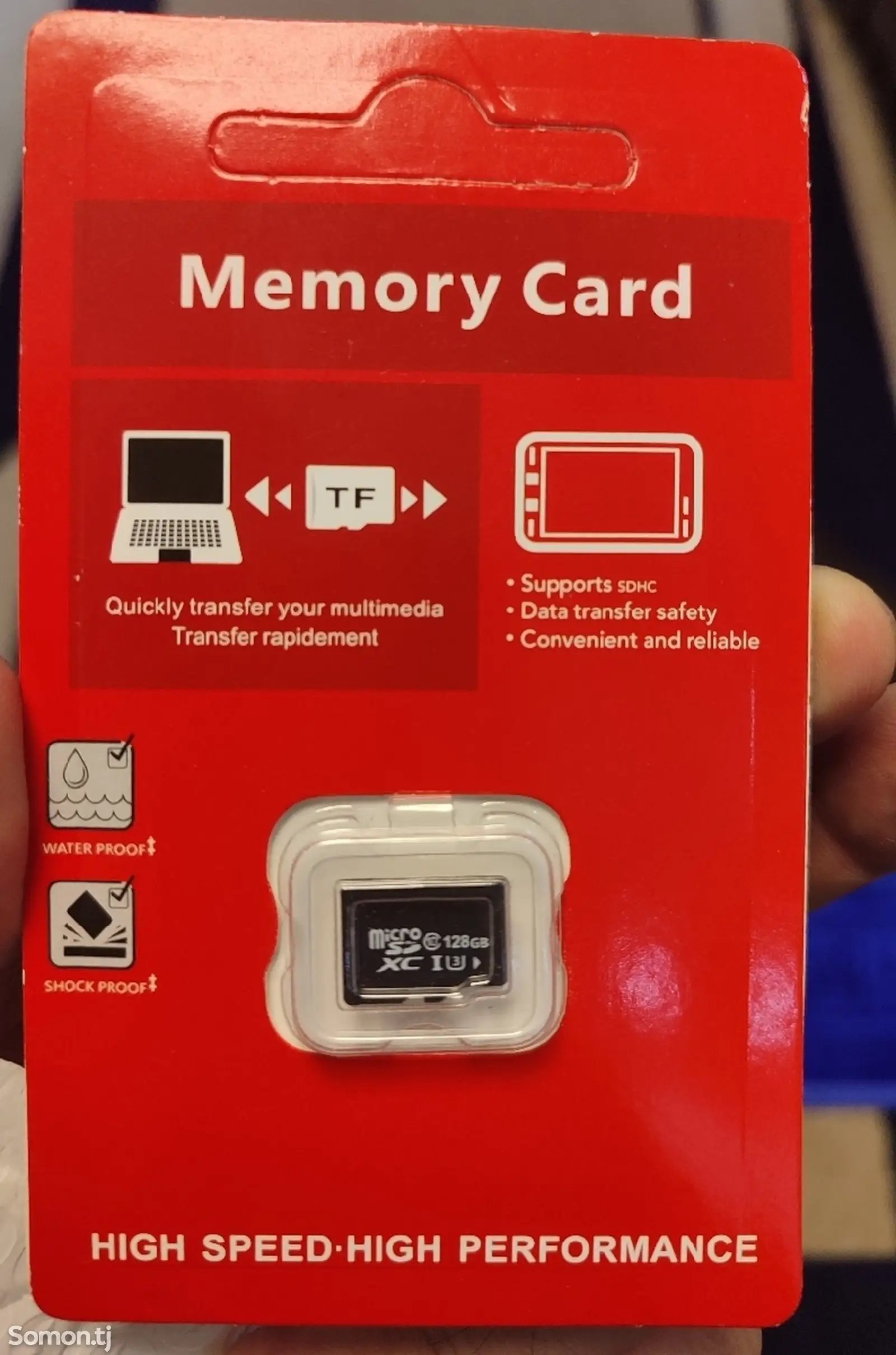 Флешка micro SD card 128gb