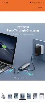 Адаптер Baseus 7 в 1 USB-C / HDMI 4k-3