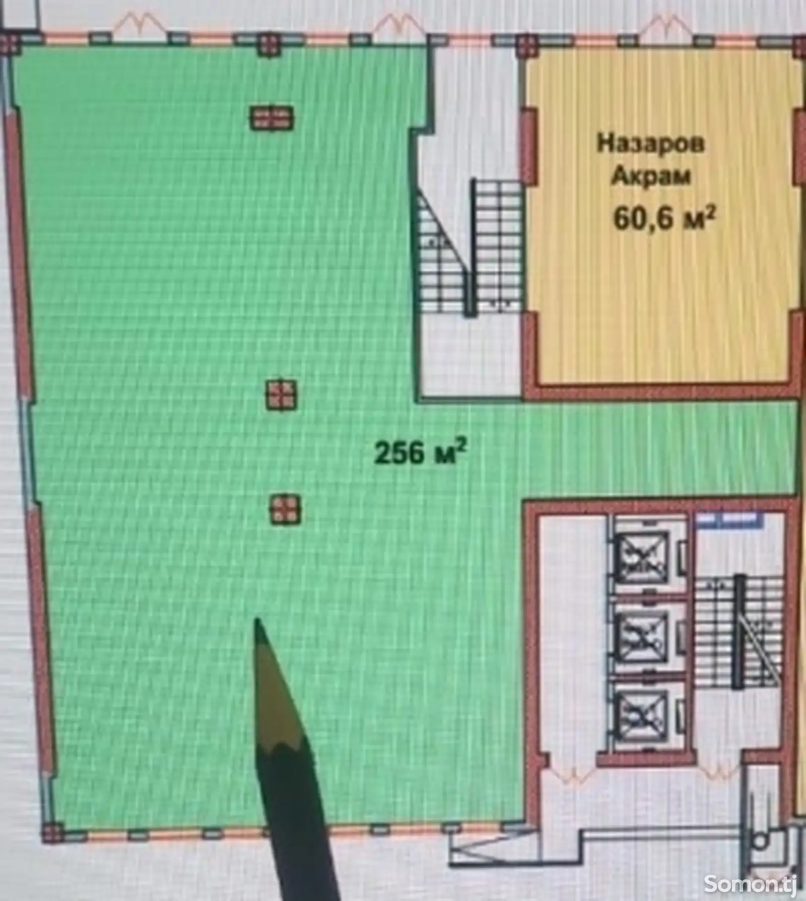 Помещение под свободное назначение, 256м², Айни