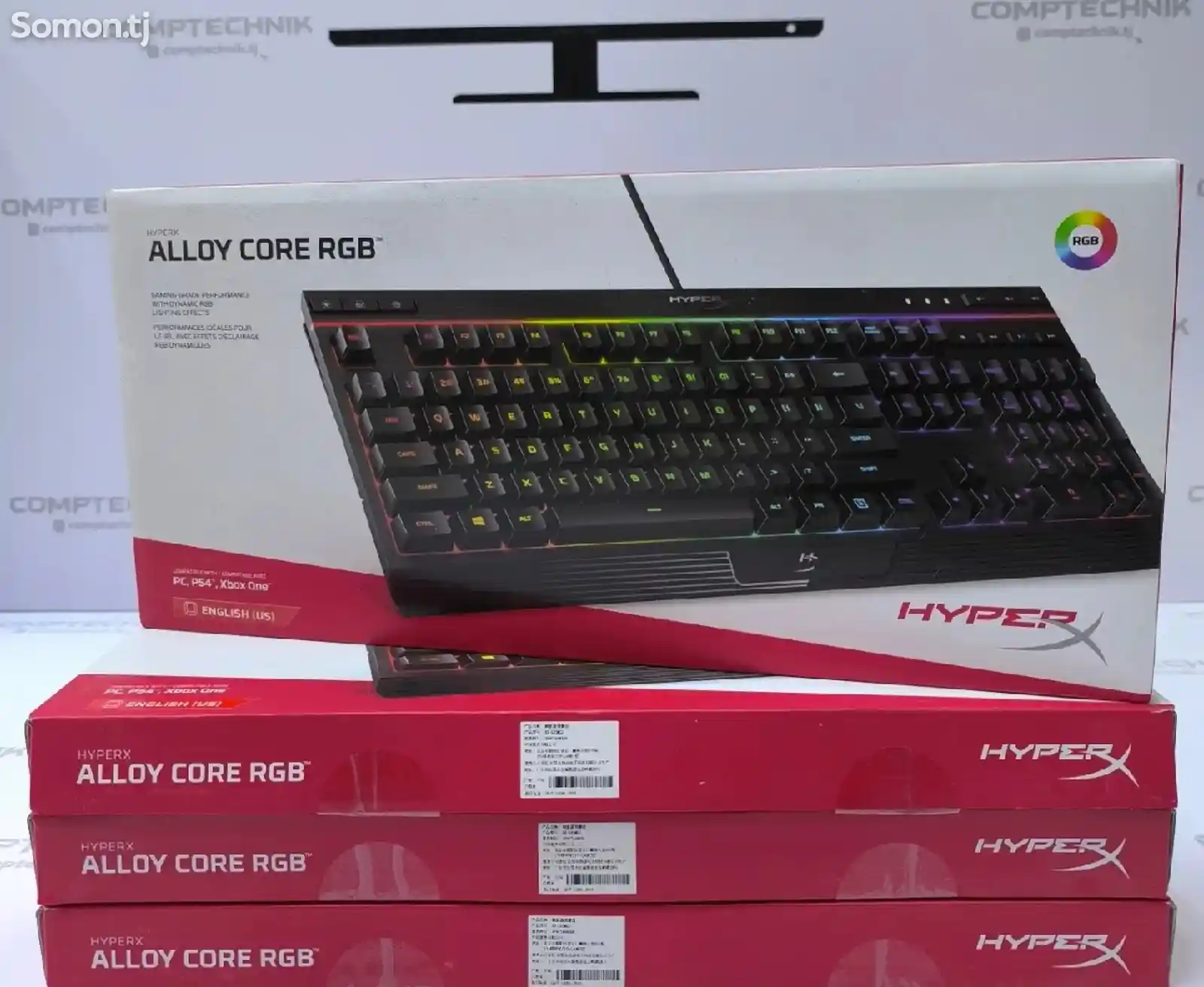 Игровая клавиатура HyperX Alloy Core USB RGB Black-2