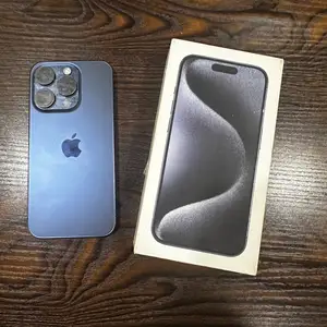 Apple iPhone 15 Pro, 128 gb, Blue Titanium