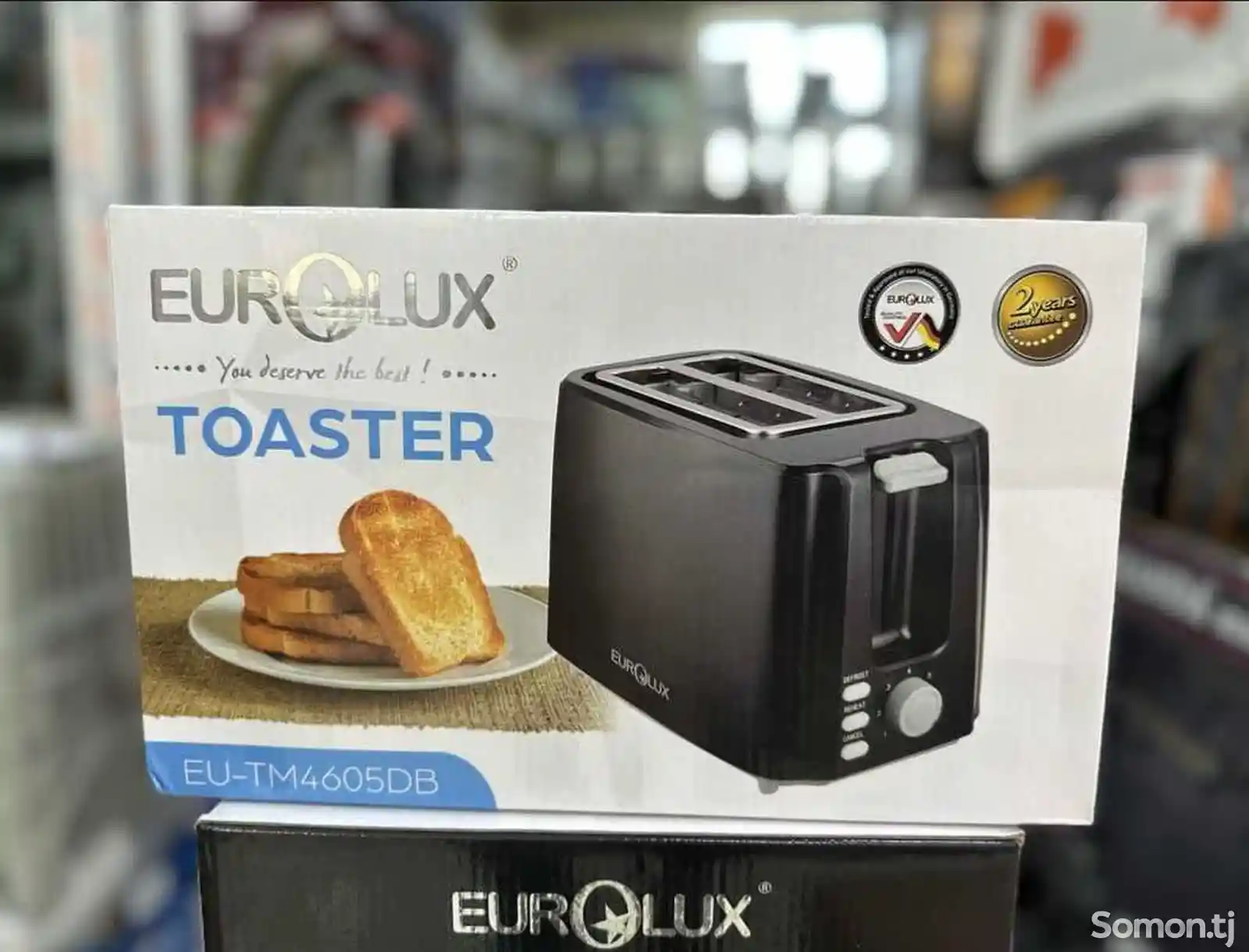 Хлебопечка Тостер Eurolux