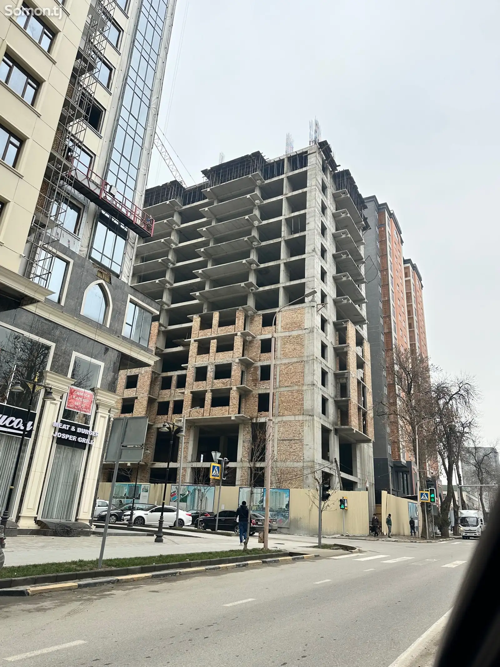 2-комн. квартира, 10 этаж, 97 м², И. Сомонӣ-1