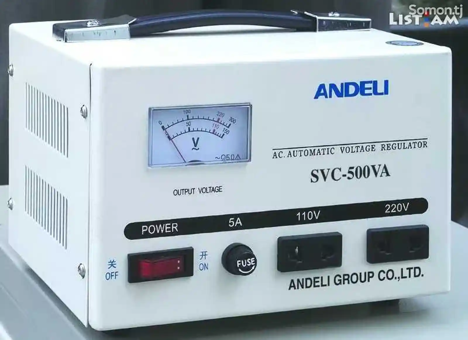 Стабилизатор ANDELI SVC-500VA 155В-250В-1