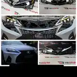 Передний бампер на Lexus is250 обновлённый-4