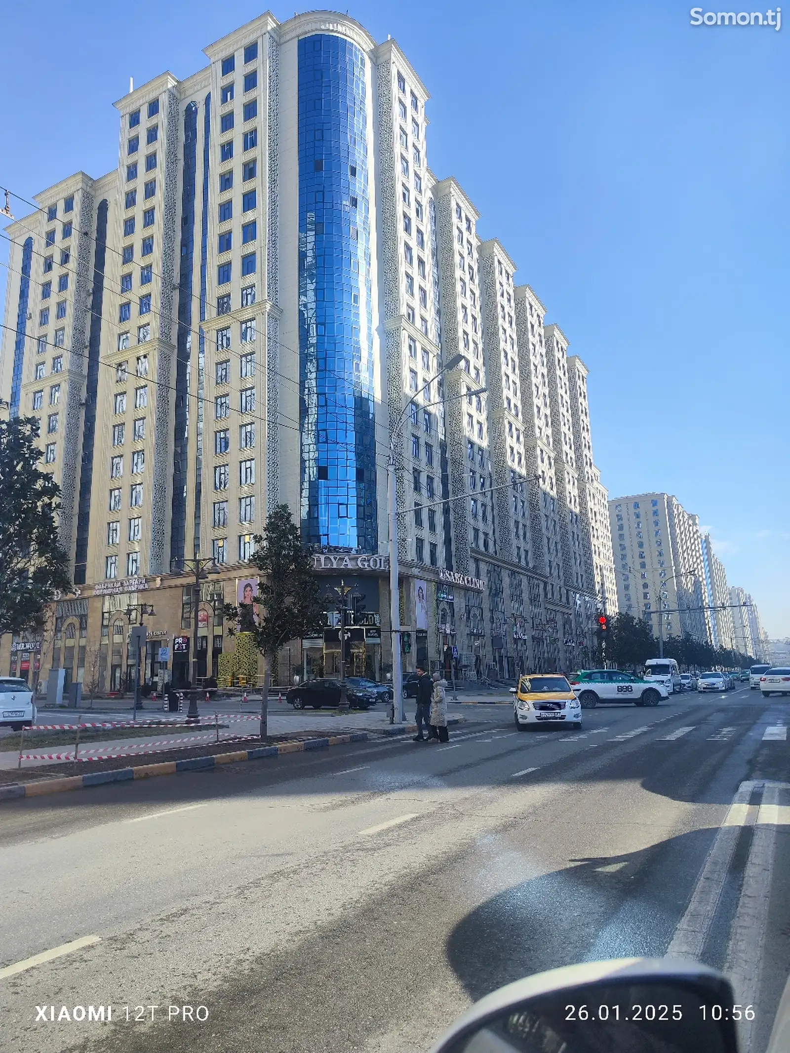 3-комн. квартира, 13 этаж, 82 м², шохмансур-1