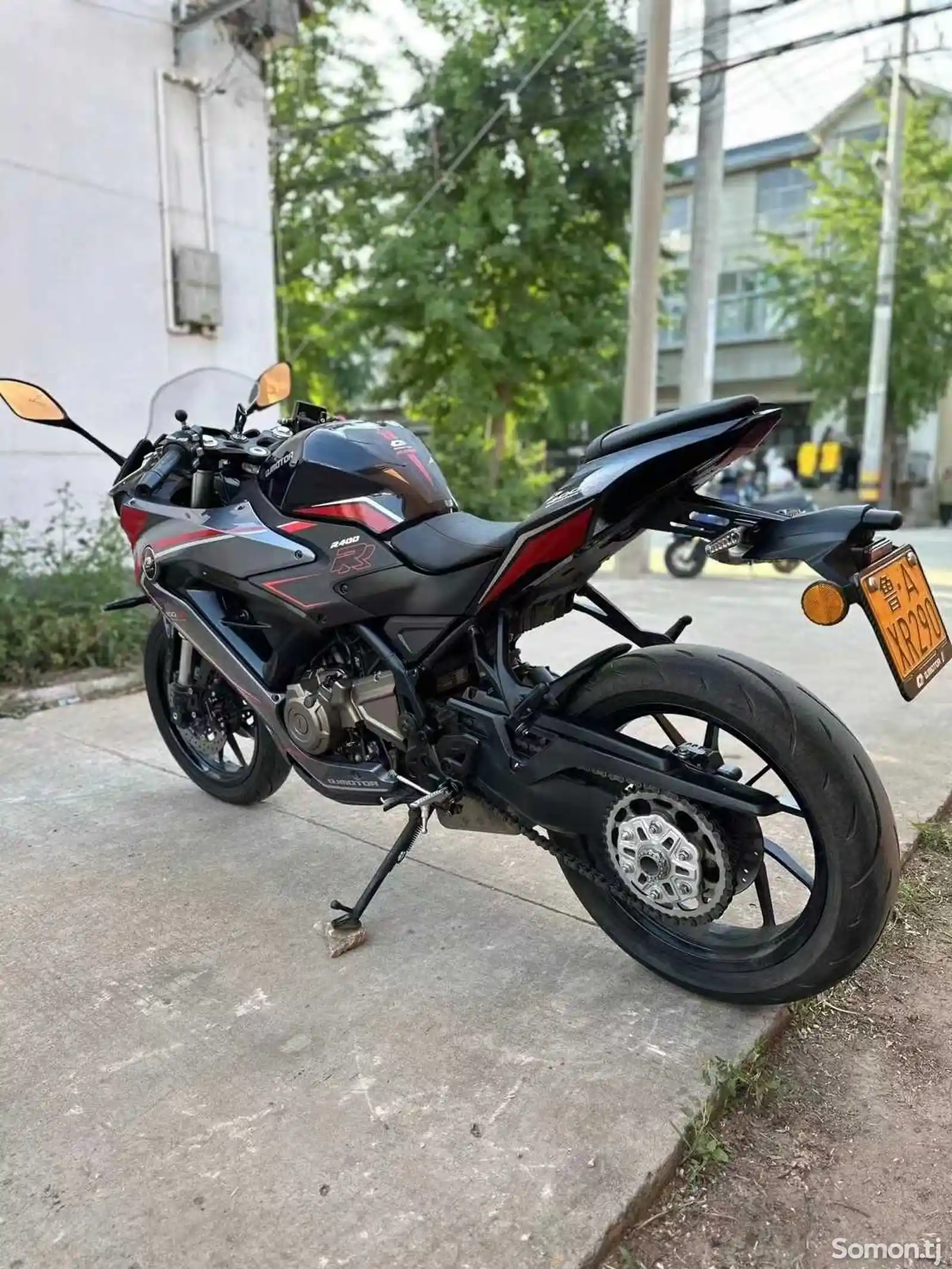 Мотоцикл QJ-Moto-400cc на заказ-7