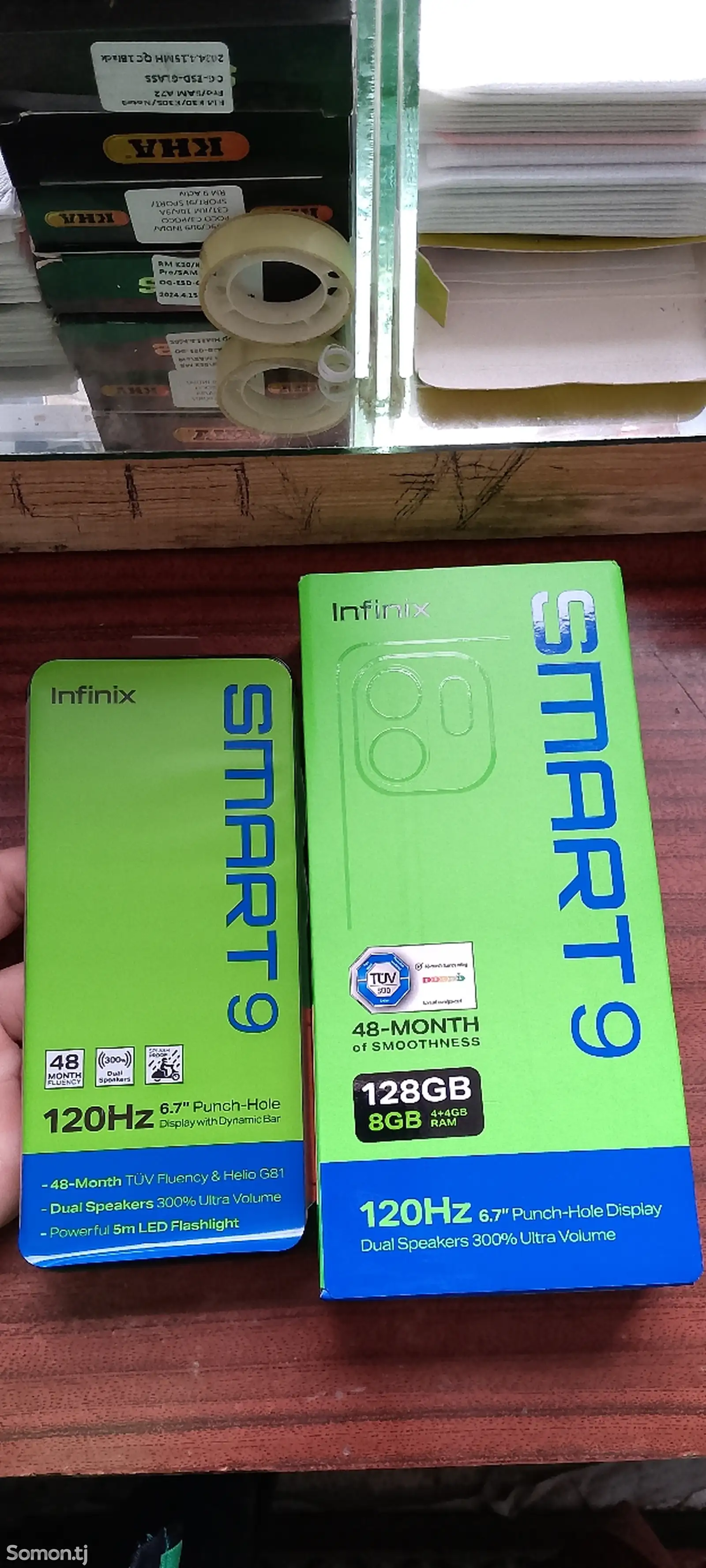 Infinix Smart 9. 128G/4+4RAM-1