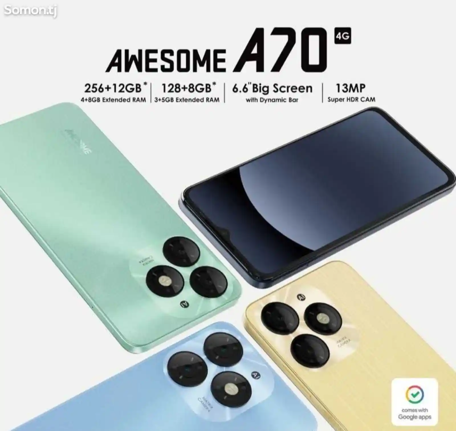 Itel A70 awesome 4+4/256 gb-5