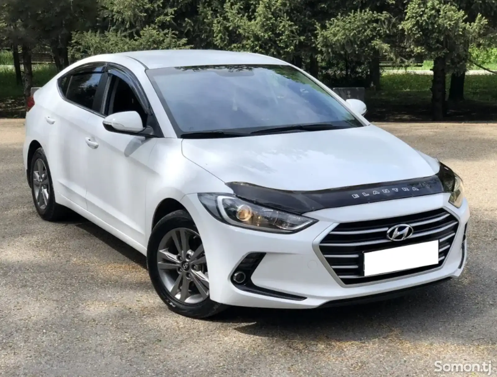 Дефлектор капот Hyundai Elantra 2016