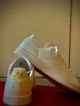 Кросcовки Adidas stan smith белые-5