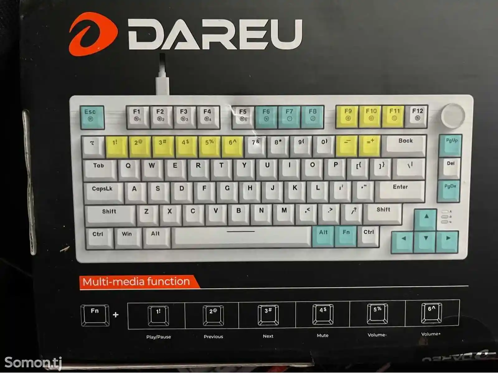Игровая механическая клавиатура Dareu EK75-4