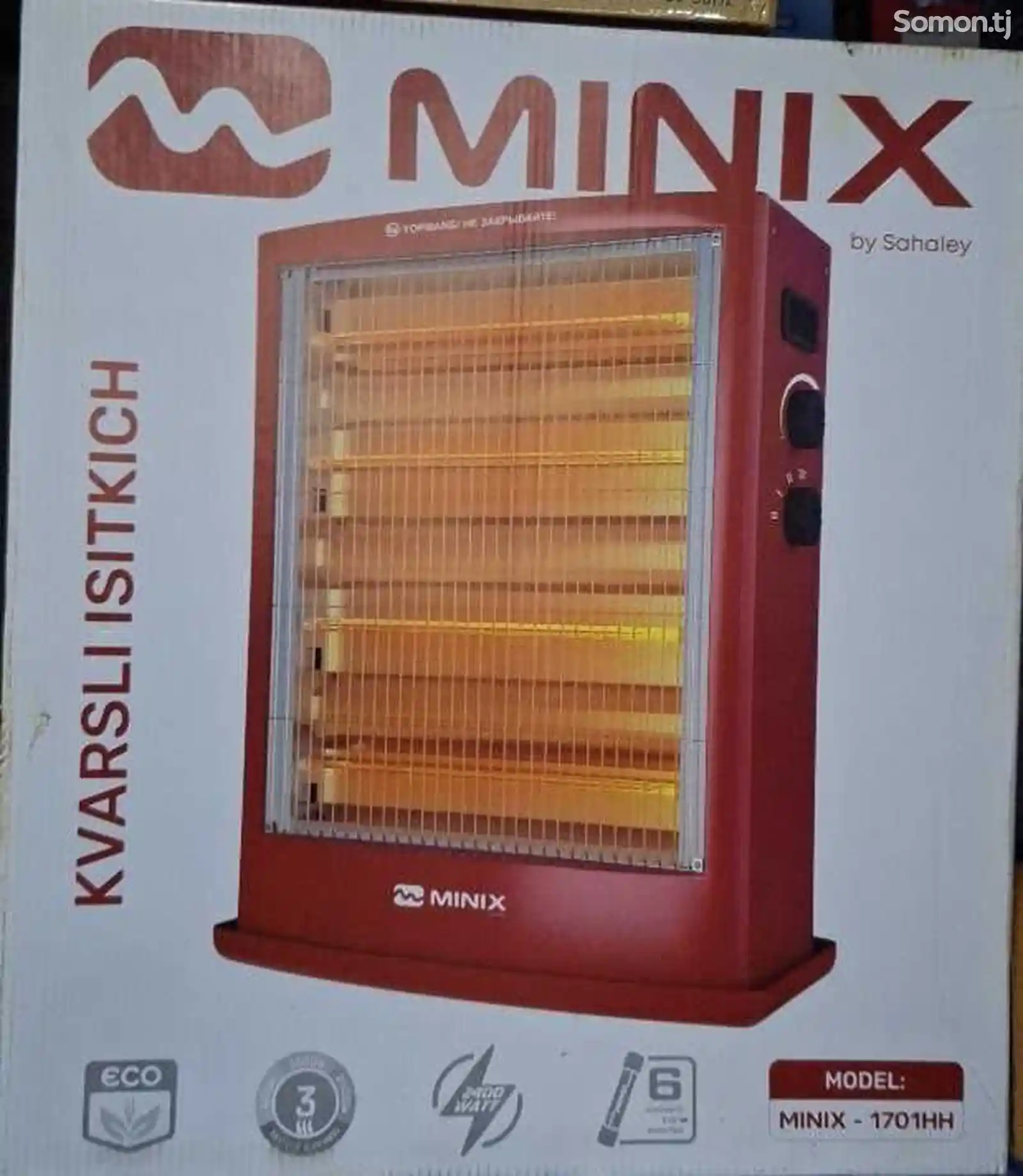 Печка спиральная Minix-1701-2