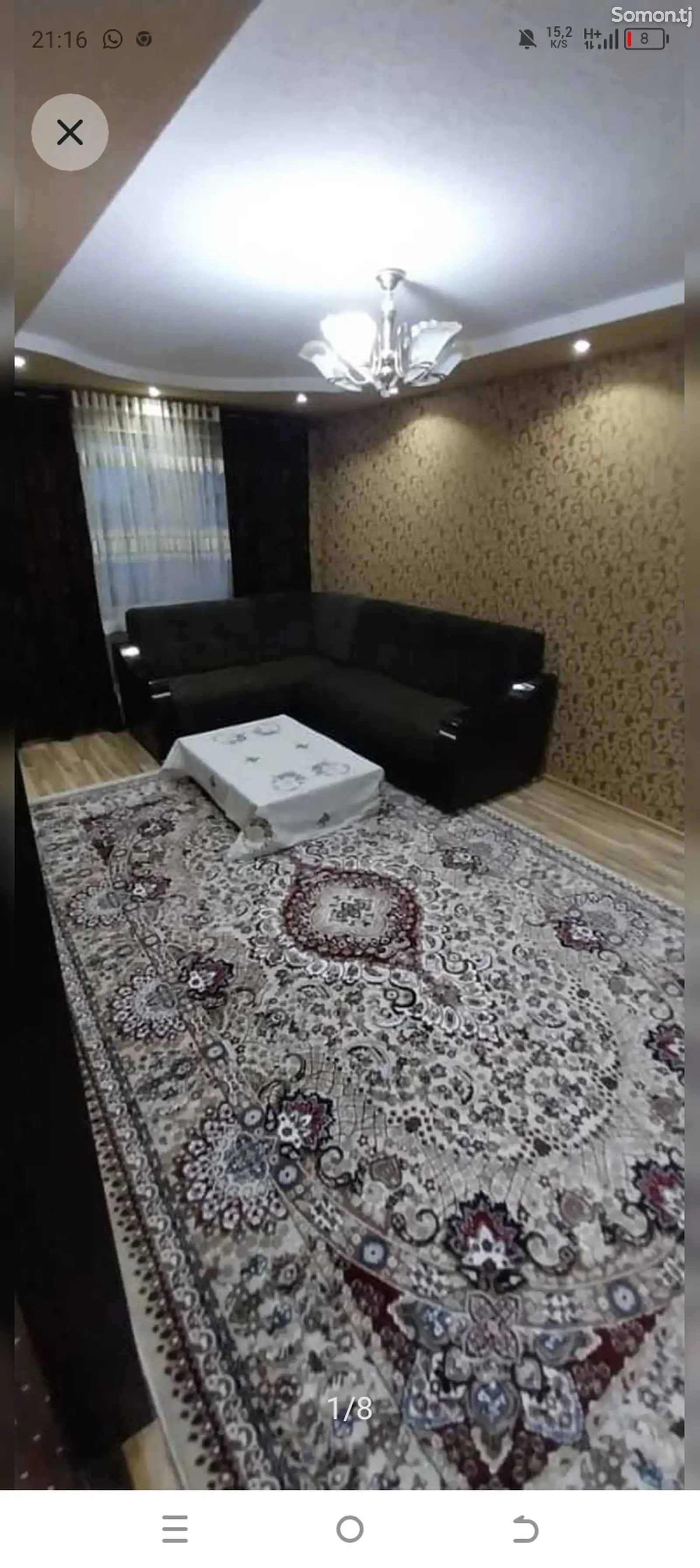 1-комн. квартира, 3 этаж, 40 м², Гулбахор-1