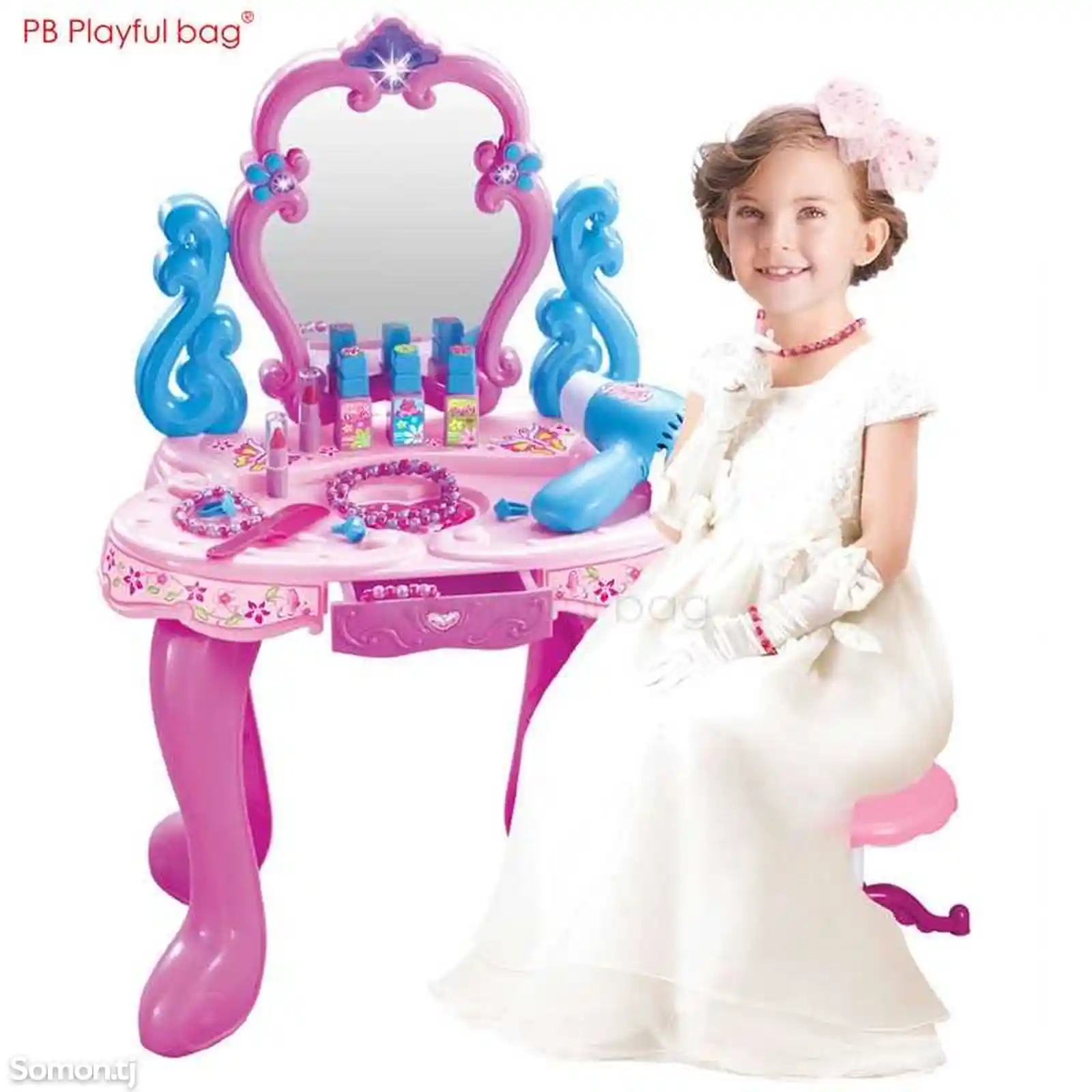 Детский столик с зеркалом-3