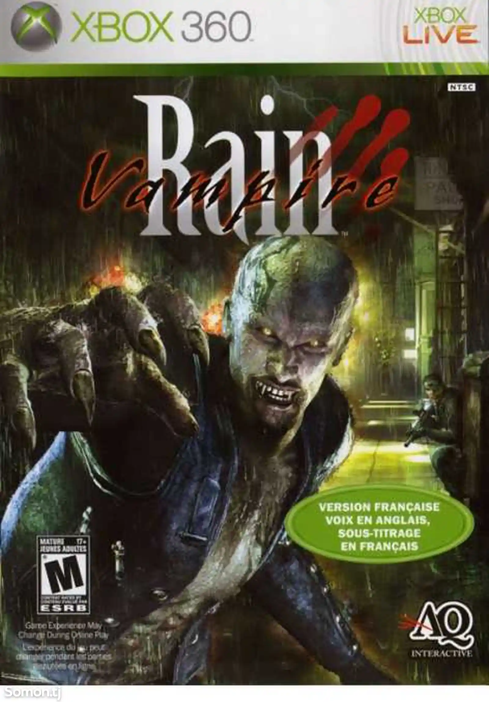 Игра Vampire rain для прошитых Xbox 360