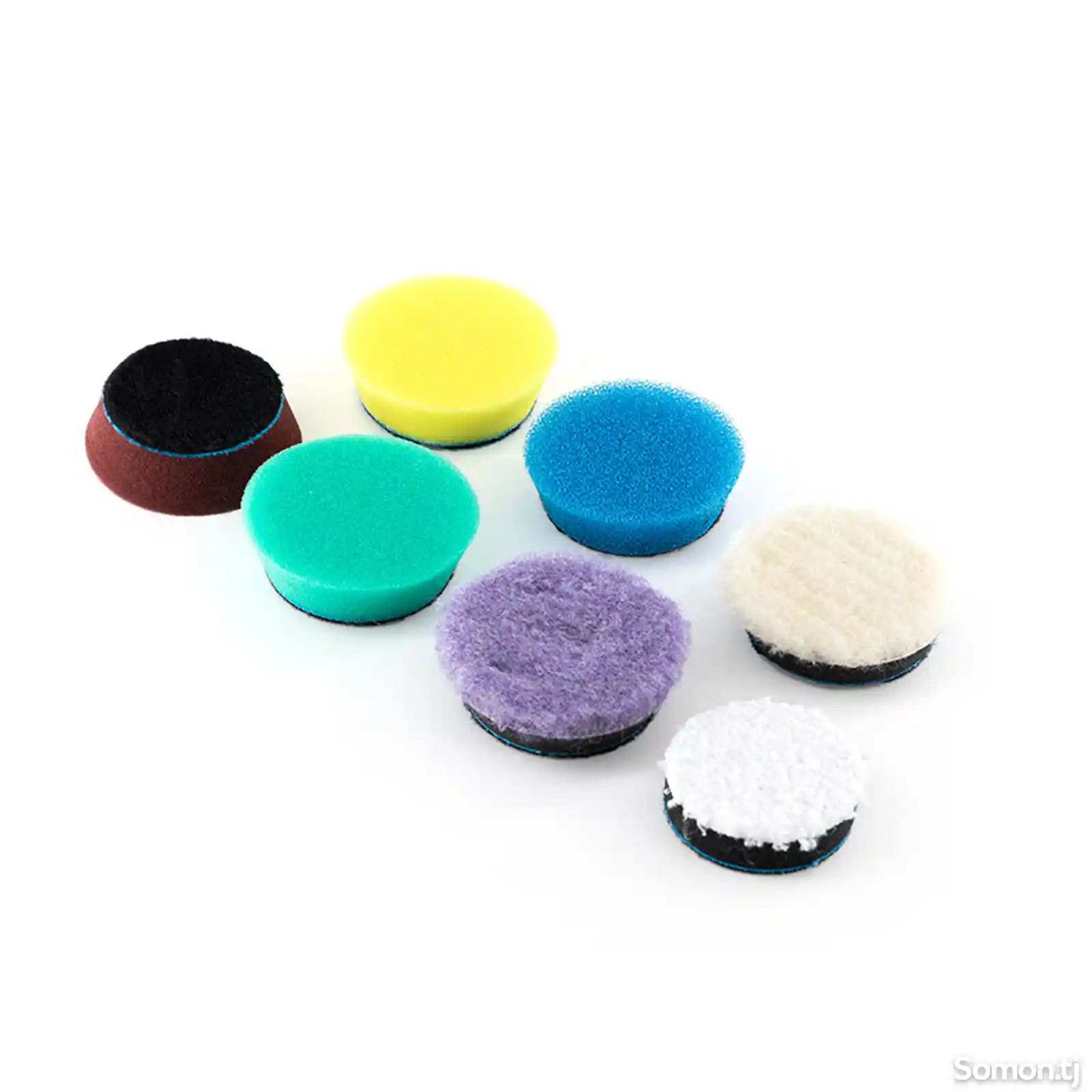 Shine Systems Nano Polisher Pad Set - набор мини-падов для iBrid, 50 мм 7шт-2