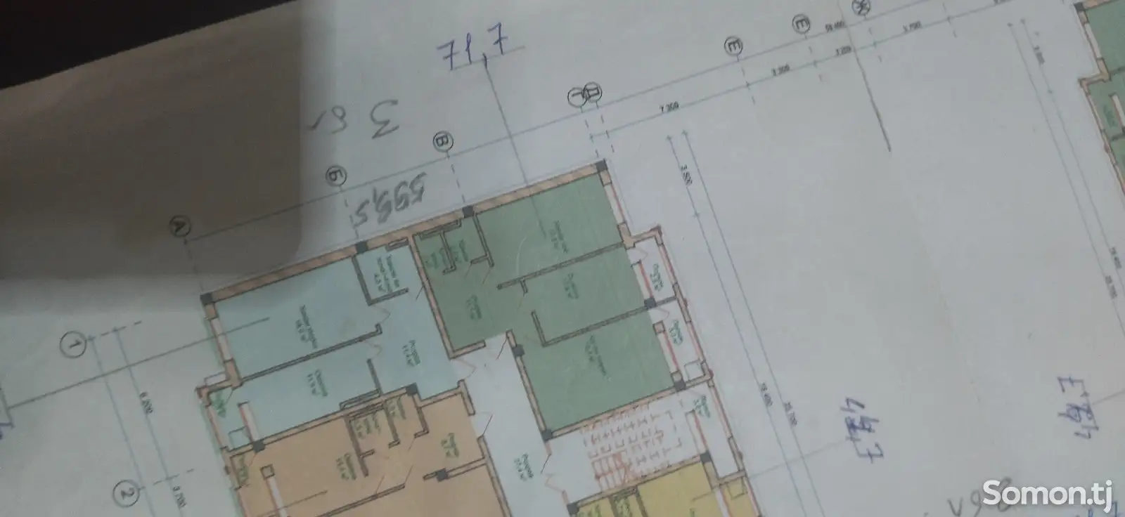 3-комн. квартира, 5 этаж, 72 м², Новая Пожарная часть-1