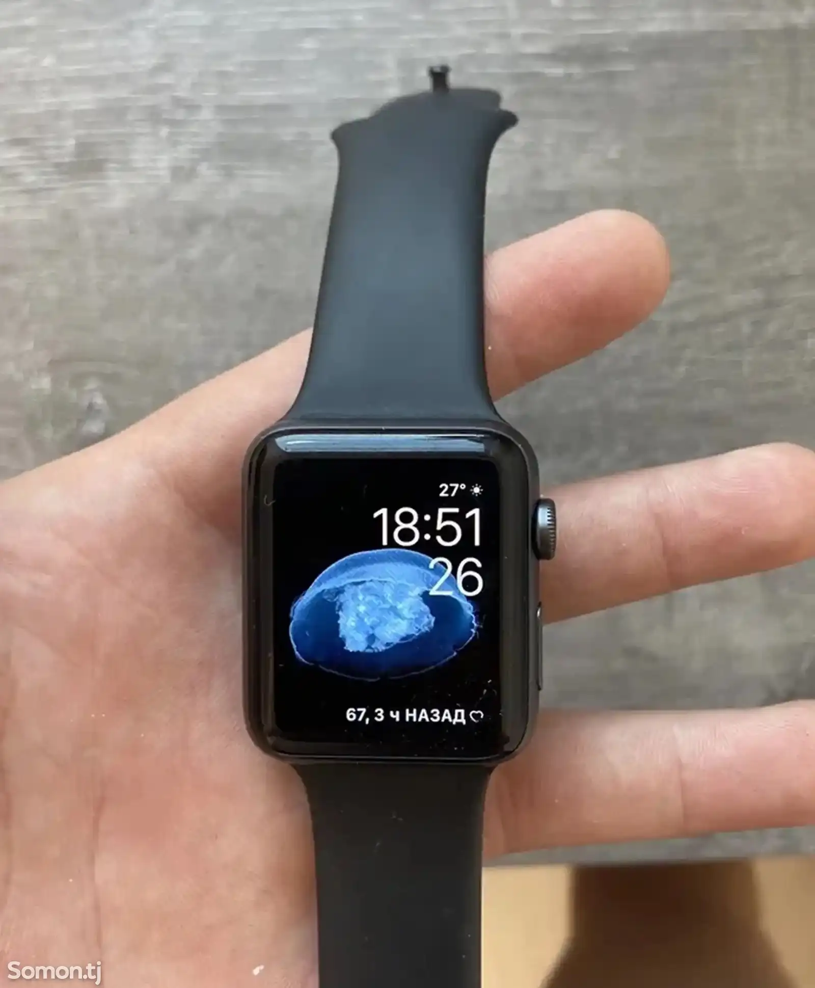 Смарт часы Apple watch 3 42mm-2