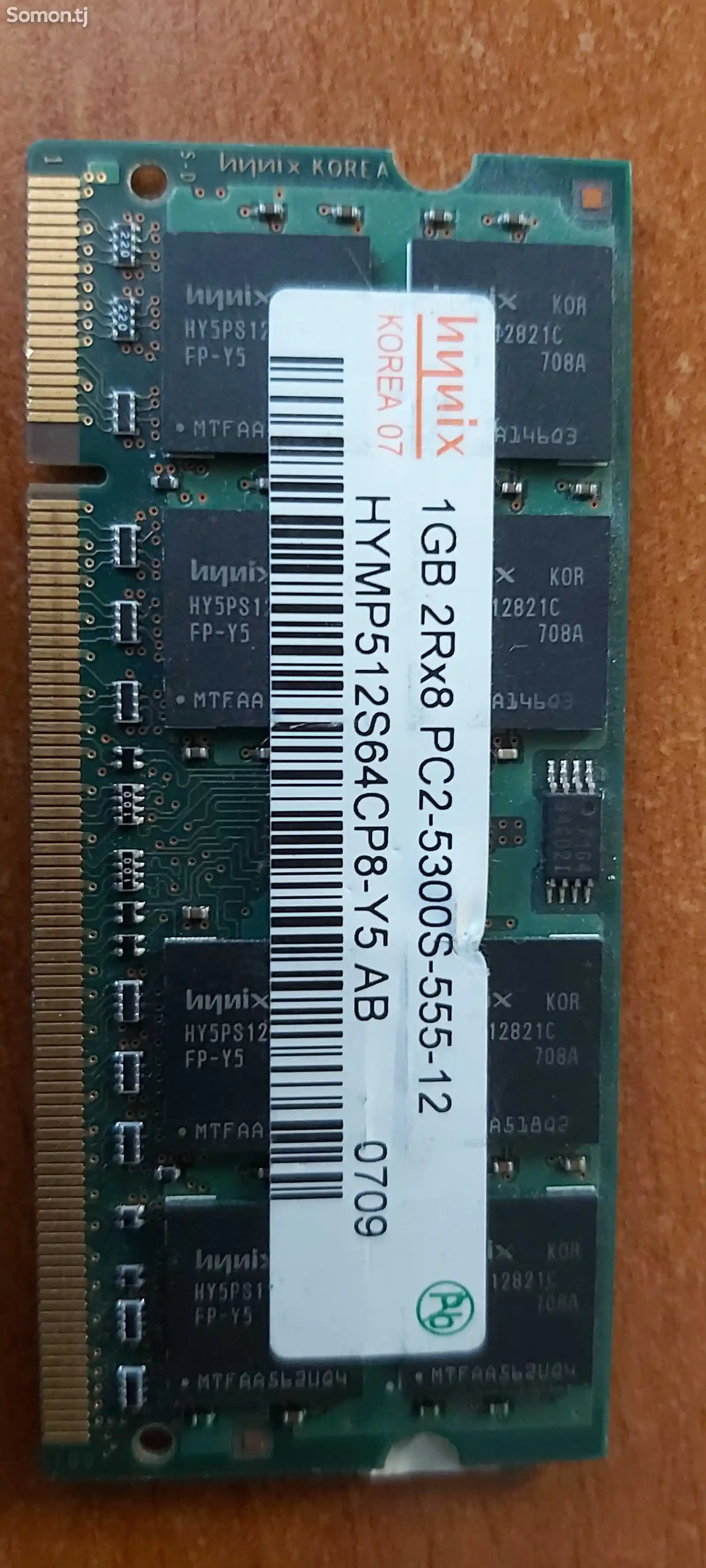 Оперативная память DDR2 1Gb-1