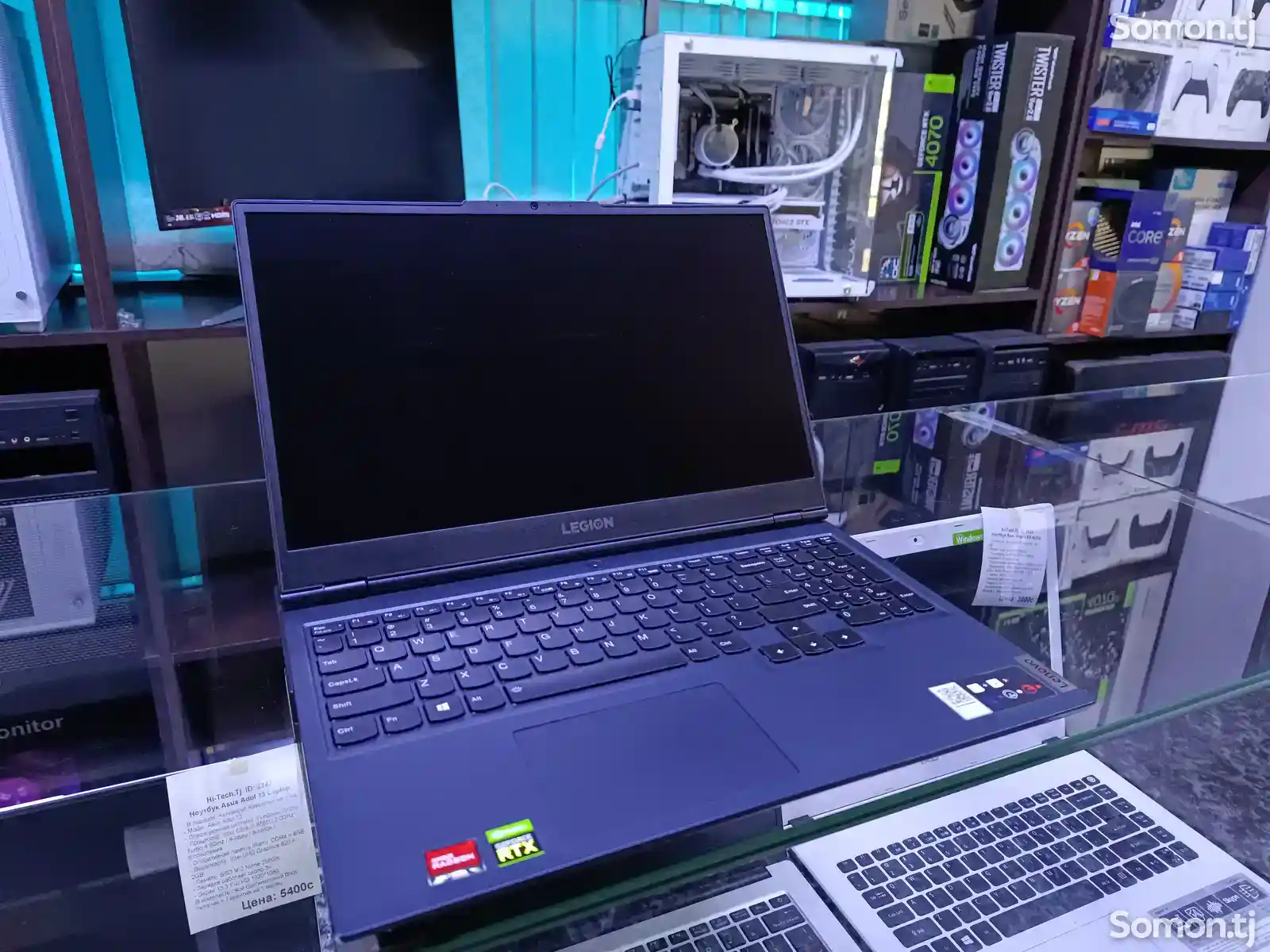 Игровой ноутбук Lenovo Legion 5 Ryzen 5 5600H / RTX 3060 6GB / 16GB / 512GB SSD-2
