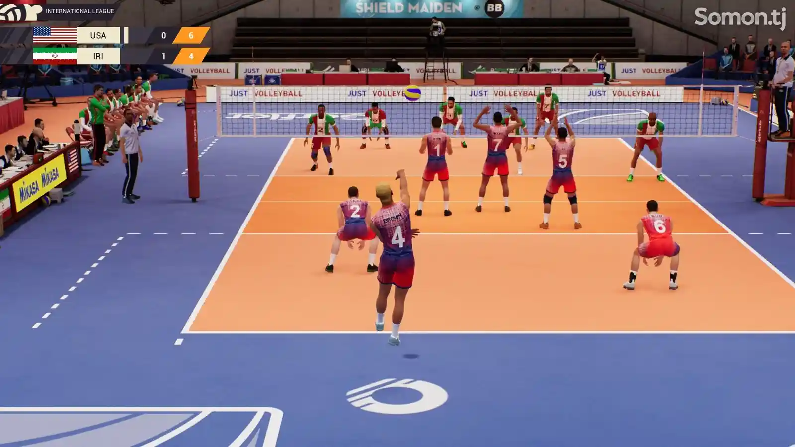 Игра Spike volleyball для PS-4 / 5.05 / 6.72 / 7.02 / 7.55 / 9.00 / 11.00-1