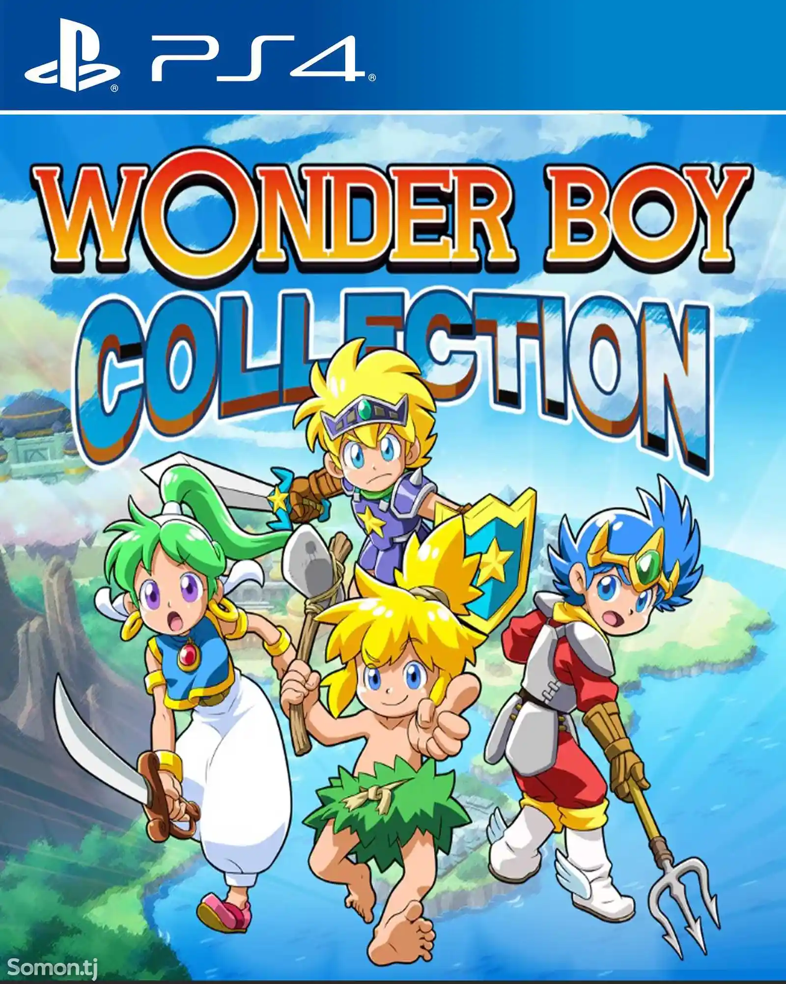 Игра Wonder boy collection для PS-4 / 5.05 / 6.72 / 7.02 / 7.55 / 9.00 /-1