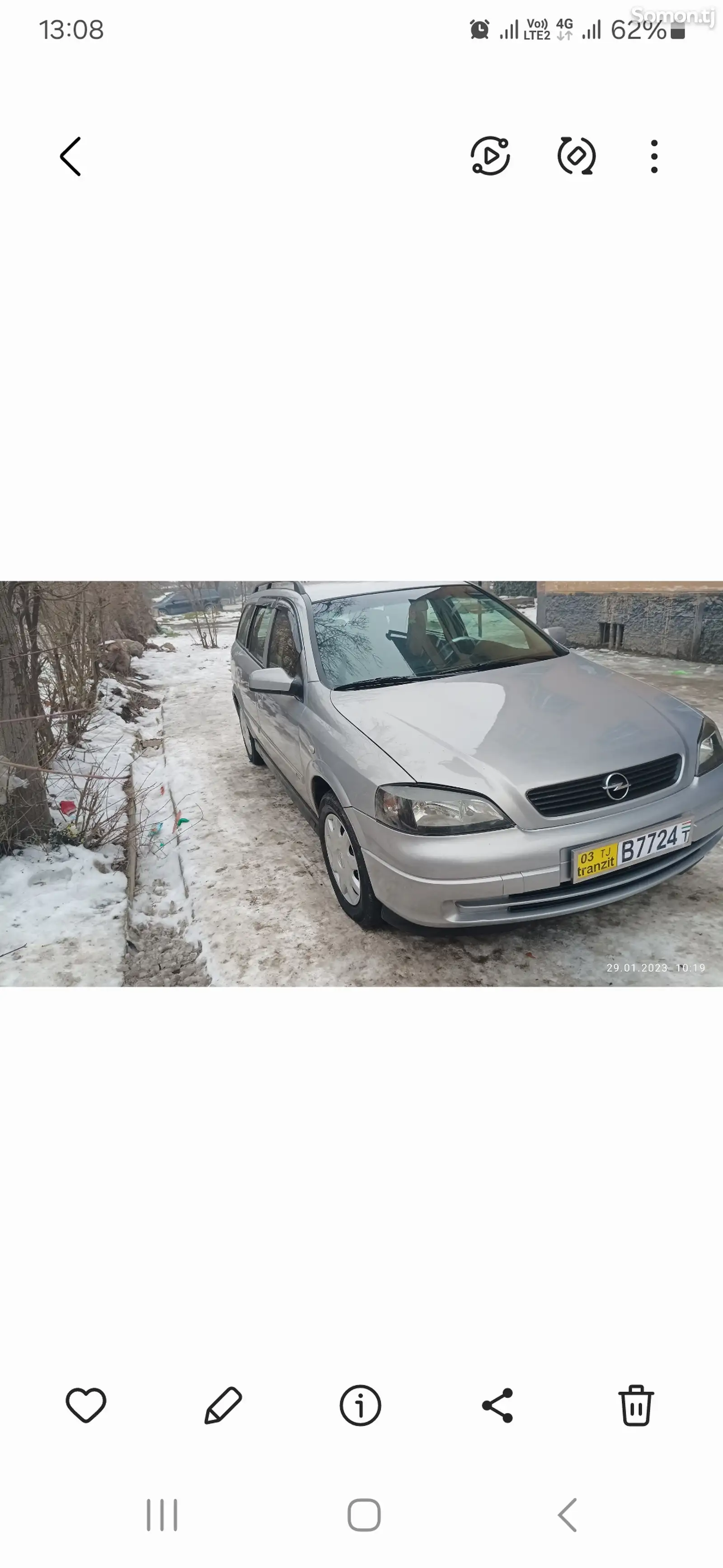 Opel Astra G, 2000-1