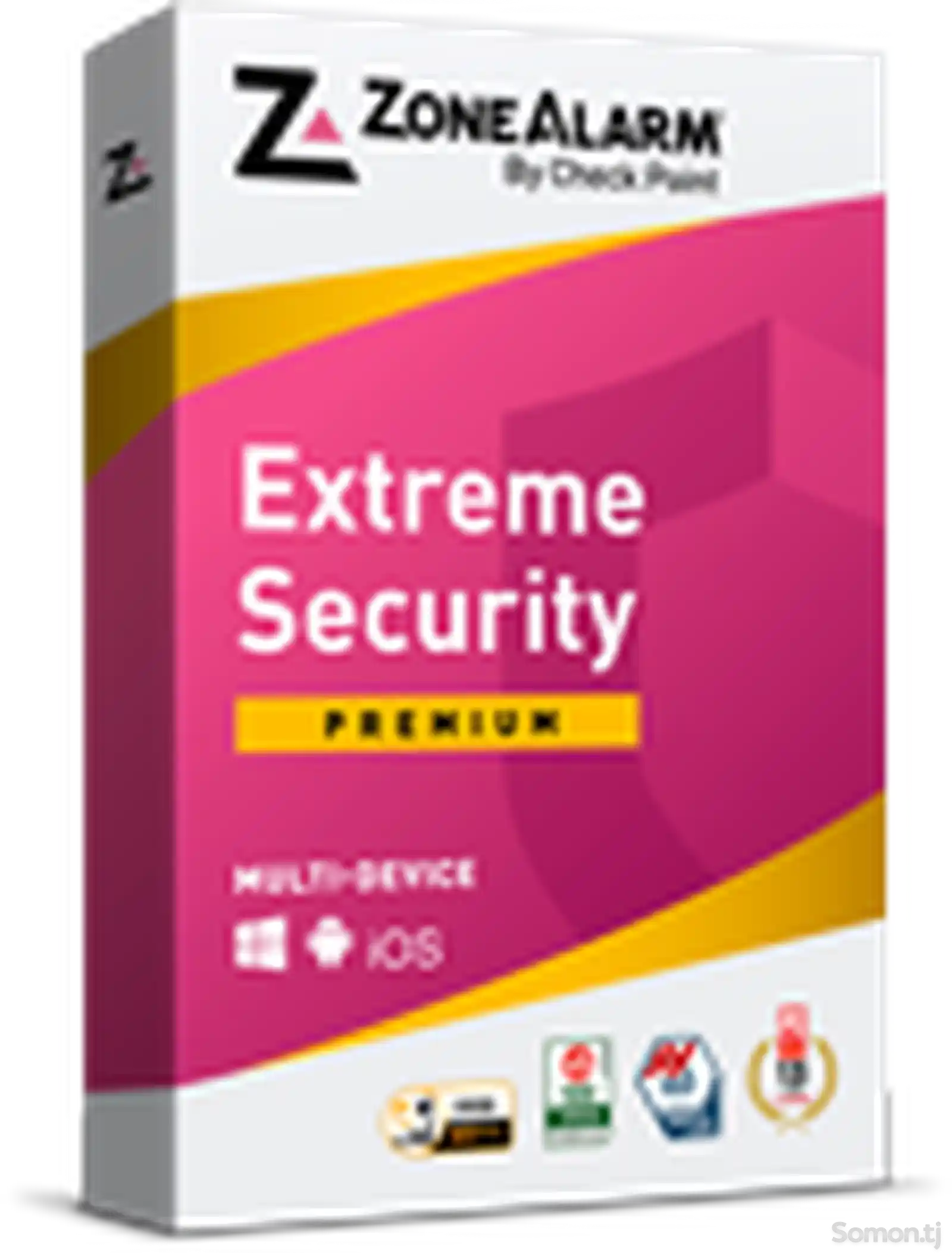 Антивирус ZoneAlarm Extreme Security - барои 5 роёна, 1 сол
