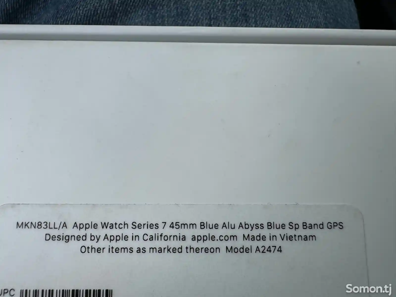 Смарт часы Apple Watch 7 45mm blue-7