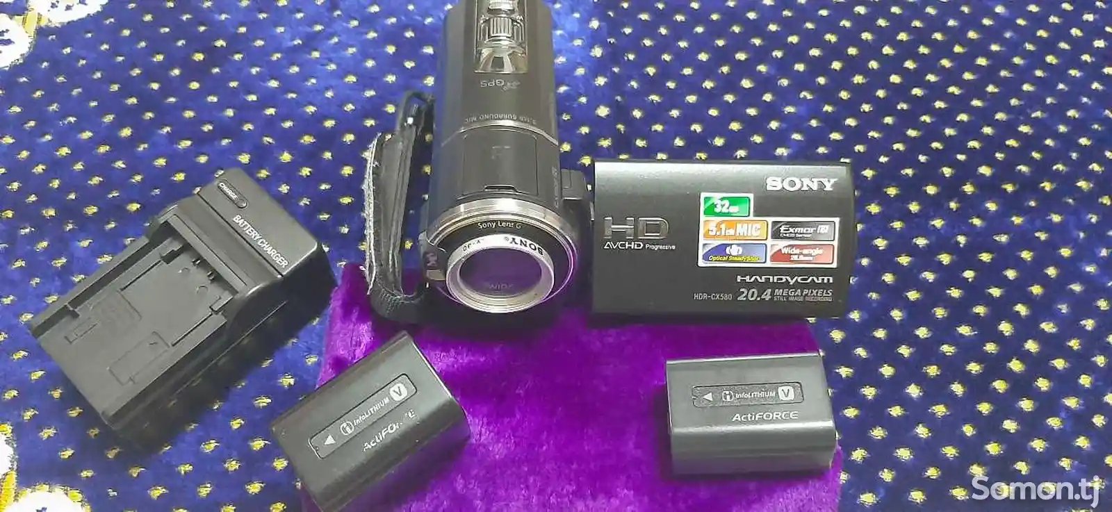 Видеокамера Sony hdr-cx580-1