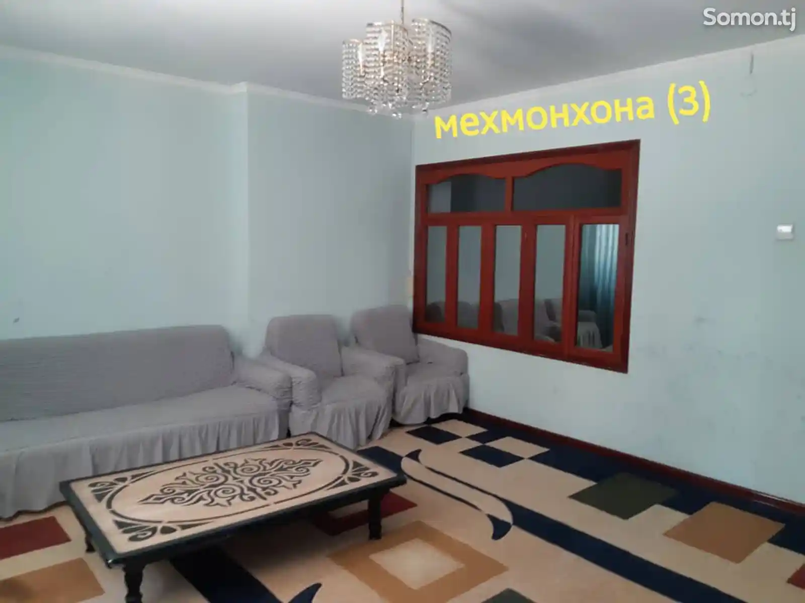 3-комн. квартира, 1 этаж, 74 м², гардиши Фабрика-8