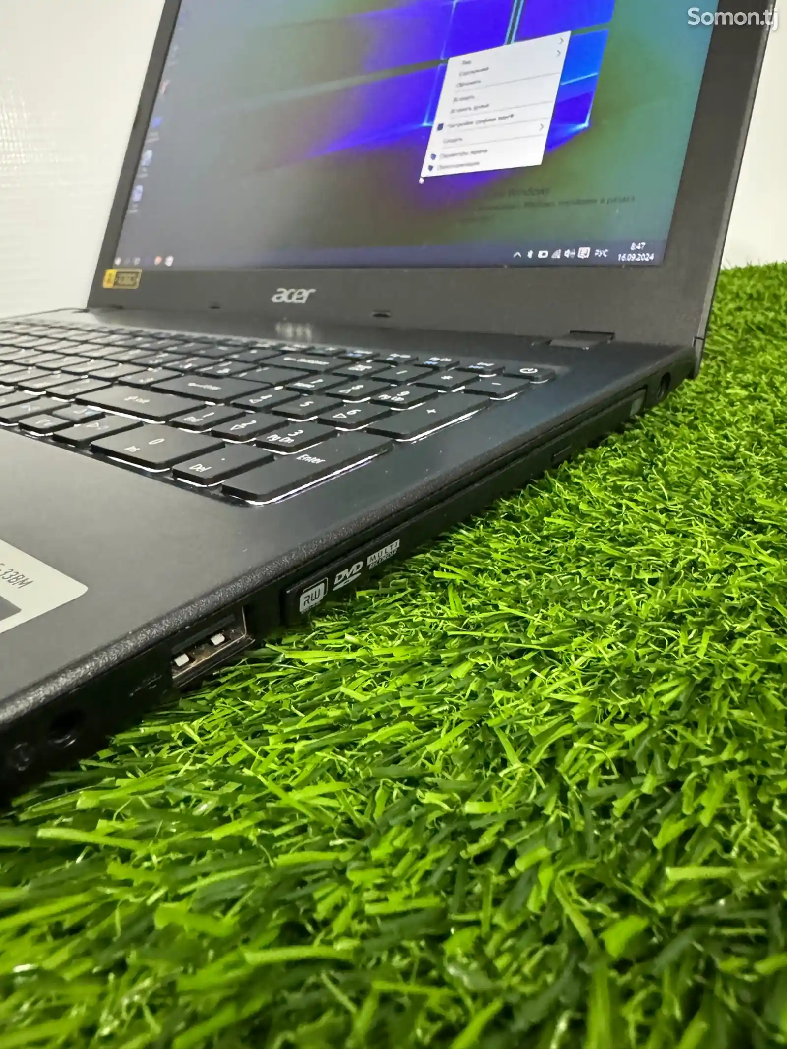 Ноутбук Acer core i3 7 gen-4