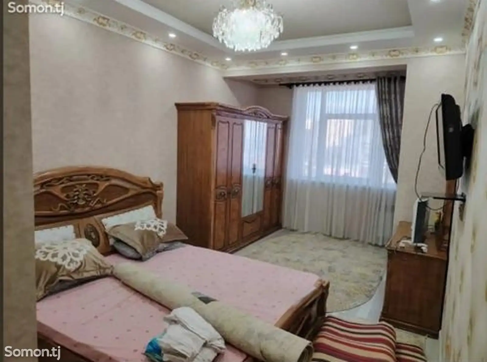 3-комн. квартира, 9 этаж, 90м², Шохмансур-1